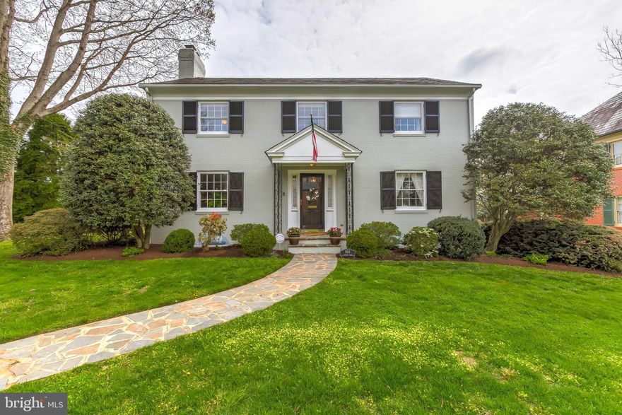 ALL OFFERS ARE DUE FRIDAY, APRIL 23RD BY NOON.    Welcome home to 5611 Enderly Road!  A beautiful 4 bedroom, 3.5 bath center hall Colonial on a wonderfully wide street is historic Homeland.  With over 4,000 finished sq. ft. of lovely living areas, generous room sizes, a great flowing layout and everything today’s buyers are looking for!   This home will delight you as it offers both grace and comfort with the perfect balance of formal and informal living areas. A gracious foyer welcomes you and flows seamlessly to a large bright living room which connects to a glass sunroom overlooking a stone patio and yard.  The dining room is wonderful for more formal gatherings.  The beautifully renovated kitchen is the centerpiece of the home with a large center island, a cozy banquet, gleaming Jenn Air stainless steel appliances and is truly the perfect gathering space. You’ll appreciate that the family room,  bar area with wine refrigerator and mudroom are all adjacent to the kitchen making day-to-day living and entertaining a pleasure.  A Sonos system also offers music in the kitchen, family room and on the stone patio.  Walk out of the mudroom into the stone breezeway which connects directly to the spacious 2-car garage.  Upstairs you’ll find 4 nicely proportioned bedrooms with closet organizing systems and hardwoods. The spacious primary bedroom has an updated, spacious full bath with dual sinks and a beautifully tiled glass shower. The finished lower level is also terrific and offers so many possibilities with a large recreation room/family room, and an extra bonus room perfect as an office, gaming room or private guest room, full bath, plus a laundry and additional utility room for extra storage.    You’ll enjoy the warmer spring and summer days just around the corner on the glass sun porch which opens directly onto the stone patio perfect for entertaining as well as the added convenience of being able to tuck your grill into the adjacent breezeway.  Additional features include hardwoods throughout the first and second level, beautiful crown molding and millwork, a wood-burning fireplace, a spacious floored attic with lots of additional storage and so much more. A fun fact about the house is that the movie Rocket Science was filmed in the home!  You’ll be very excited to make 5611 Enderly your next home, don't miss it!