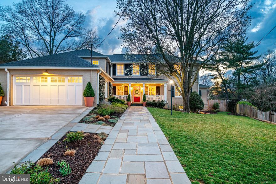 RESORT LIVING at Home!!  Perfectly sited on almost half acre in cul-de-sac of desirable neighborhood, this RENOVATED BEAUTY presents a unique layout offering charm, comfort and hassle-free living.  The 2015 rear addition showcases a gorgeous kitchen with premium appliances while the elegant home is graced with gleaming hardwood floors and thoughtful touches throughout including a wonderful Primary Suite and a main level bedroom & bath for those needing multi-generational living.  In 2022, the back yard was transformed to an amazing RETREAT!  Offering seamless indoor-outdoor entertaining in ALL seasons, enjoy charcuterie around the big kitchen island, al fresco dining under the picturesque pergola or hosting a fun pool party!   The expansive screened porch provides a bug-free environments year round and when the weather turns nippy, cozy up to the gas fireplace or toast s'mores at the outside fire pit!  Indulge your inner urban farmer with the raised beds to grow vegetables, herbs or cutting garden!  Don't miss the opportunity to visit this oasis in the midst of bustling vibrant Alexandria!