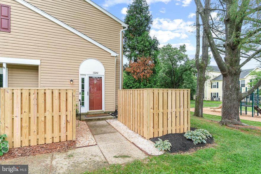 Absolutely breathtaking and impeccably maintained end-unit situated in one of the most desirable locations in all of Olney! Perfectly positioned just steps from the community tot lot, scenic walking paths, and pool, this exceptional 2-bedroom, 2-bath residence offers both comfort and convenience at every turn. From the moment you step inside, you’ll be captivated by the soaring vaulted ceilings, recessed lighting, upgraded flooring, cozy fireplace, and abundant natural light that fill the spacious living area. The beautifully updated kitchen is equally impressive, featuring stunning granite countertops, a stylish tile backsplash, upgraded cabinetry and hardware, and stainless steel appliances. Two generously sized bedrooms and two full bathrooms create a warm and inviting retreat. Located just moments from shopping, dining, and everything Olney has to offer, with quick access to major commuter routes, this home truly combines elegance, comfort, and convenience. Schedule your private showing today before this incredible opportunity is gone!