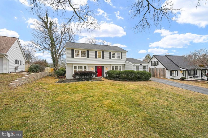 Welcome to this beautifully updated colonial home in the highly sought-after Somerset at Belair community! This stunning 4 bedroom, 2.5 bath property features an open floor plan with abundant natural light streaming through large windows, creating a warm and inviting atmosphere throughout the home. The gorgeous eat-in kitchen is a chef's dream, boasting sleek quartz countertops, classic shaker cabinets, a stylish tile backsplash, and stainless steel appliances. The expanded living area offers ample space for relaxation and entertainment, with sliding doors that open to a spacious backyard complete with a convenient storage shed. A separate dining room provides an ideal setting for hosting family meals and gatherings. In addition, this property includes a dedicated office space, perfect for remote work or study. The well-designed mud/laundry room, equipped with a full-size washer and dryer, ensures everyday chores are a breeze. Upstairs, you'll find a generously sized owner's suite featuring an ensuite bath with a vanity, a luxurious spa shower, and abundant closet space. Three additional bedrooms offer comfortable accommodations for family members or guests, with a full hallway bathroom that includes a vanity and a tub/shower combination. The Somerset at Belair community is home to the Belair Bath and Tennis Club, a membership-only facility offering tennis, volleyball, basketball, swimming, and various kids' activities. Outdoor enthusiasts will appreciate being just a 10-minute walk from Buckingham Park, which features walking and biking trails, playgrounds, and sports fields. Conveniently located with easy access to Washington, DC, Annapolis, Fort Meade, shopping centers, parks, and restaurants, this home also provides proximity to Route 50 and the Beltway for a seamless commute to surrounding areas. Two major airports are just a short drive away, and the City of Bowie offers a wealth of amenities, including a city gym, senior center, dog park, library, baseball stadium, and community events for all ages. Don't miss the opportunity to own this exceptional home in a vibrant, family-friendly neighborhood!