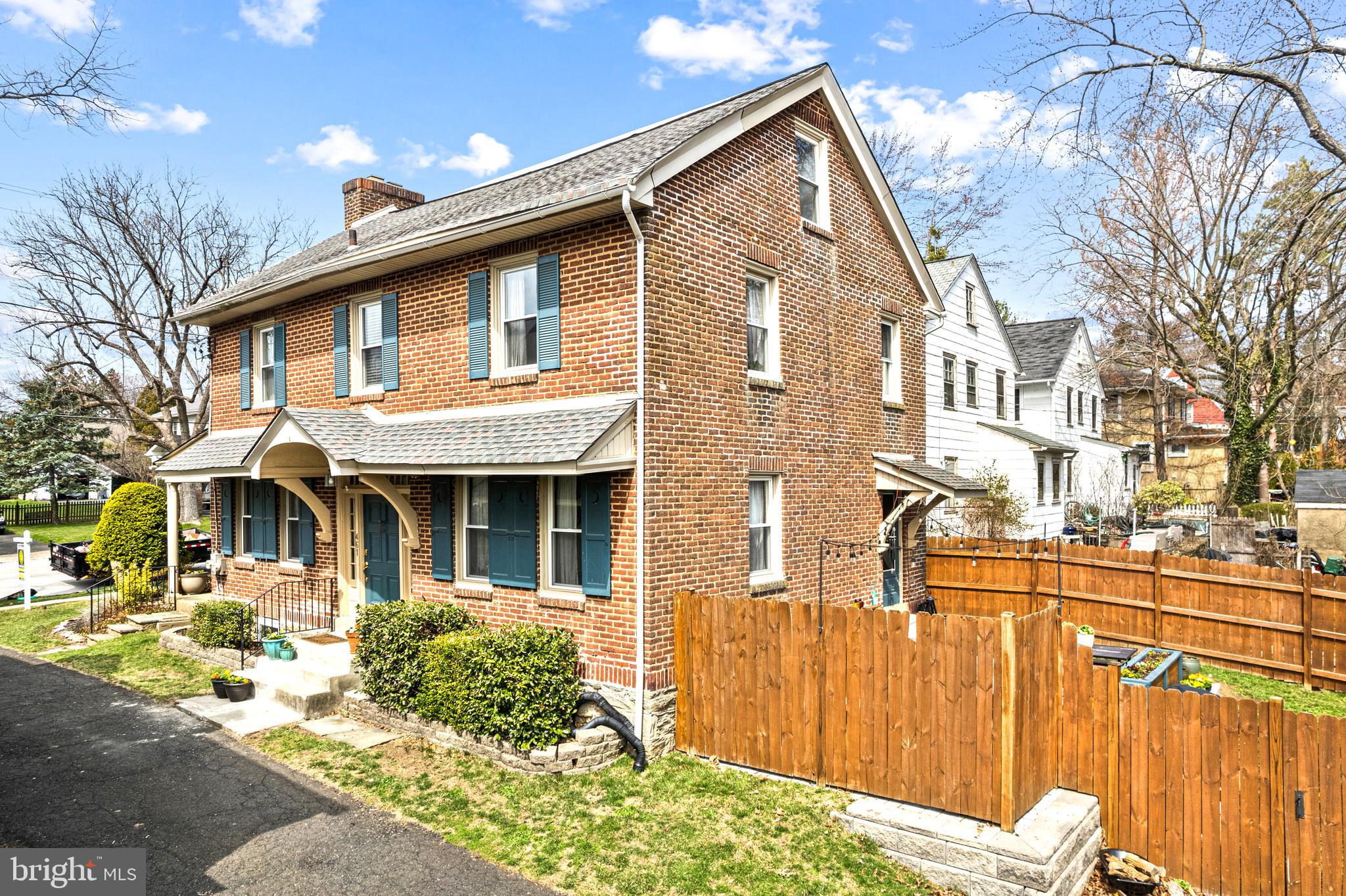 Welcome to 461 N Keswick Ave, a beautifully maintained 4-bedroom, 2-bathroom Colonial nestled in the vibrant community of Glenside, PA. With 2,184 sq. ft. of finished living space on a 0.13-acre lot, this home offers a perfect blend of classic charm and modern convenience.
Step inside to find stunning wood flooring, 9’ ceilings, and an inviting living room featuring a cozy fireplace. The spacious dining room is perfect for hosting, while the bright and airy kitchen boasts energy-efficient appliances, a self-cleaning oven, and a convenient pantry.
Upstairs, three generously sized bedrooms provide comfort and privacy, with a primary bath featuring a stall shower for added convenience. A huge room is primed and ready to be a big master or giant playroom, and the full basement includes laundry facilities.
Enjoy outdoor living on the charming front porch or in the level rear yard. The detached one-car garage and shared driveway provide off-street parking. Additional highlights include central A/C, natural gas heating, a security system, and energy-efficient windows.
Located just a block from Keswick Theatre and minutes from shopping, dining, and Abington School District schools, this home is a rare find in a sought-after neighborhood.
Don’t miss this opportunity—schedule your showing today!