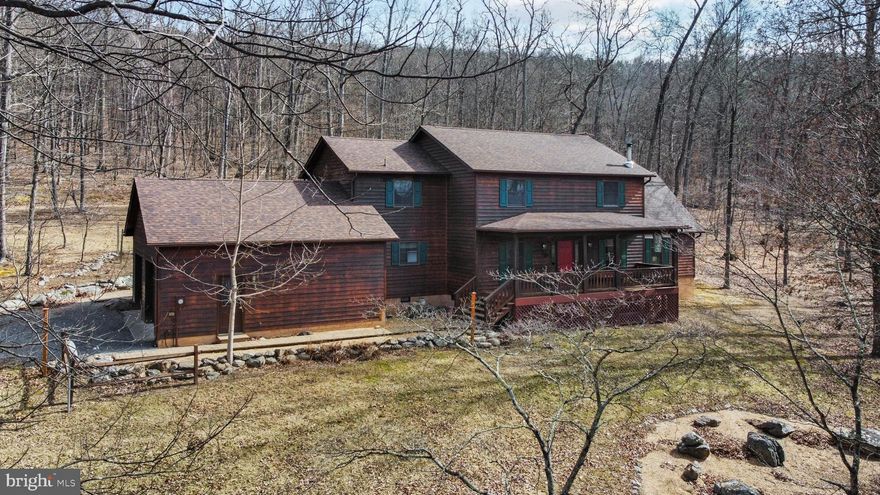 Looking for a place to get away from it all?   Look no further.   This custom 2600 square foot Cape Cod sits on 42 gorgeous mature wooded acres with a stocked pond.  An additional 6 acre parcel is included in the sale.  Generous primary suite on the main floor.  Two enormous bedrooms upstairs with additional office space or sitting room with sliding glass door to a private deck.  Dual zone heat pumps with additional wood stove.  New stainless steel appliance suite.  New roof.  New upper zone heat pump.  Meticulously and lovingly maintained throughout.  Do not miss this one.  Roads have been cleared that meander through the acreage should you decide to build additional family homes or just use for hiking or atv trails.   Many types of wildlife inhabit this piece of paradise.  Could also potentially be subdivided for additional home sites.  Expected live date is Friday March 4th.