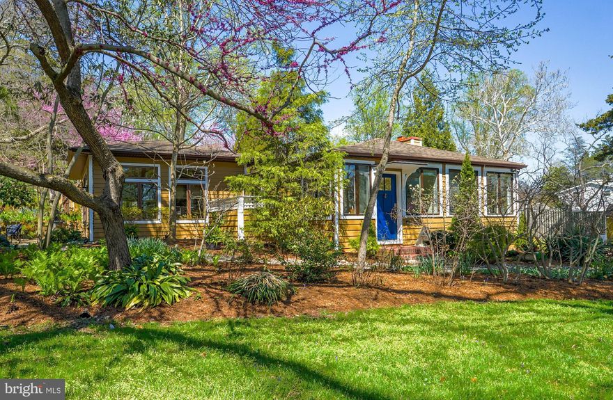 Magical adorable cottage style single story  home in Epping Forest, remodeled in 2007, 2010 & 2022 in ready to move in condition. This is one of the largest flat lots in community consisting of 9 lots! Property has been well kept with heated floors, 2 fireplaces and a great room with French doors opening to a patio surrounded by  a 1/2 acre lot that has been designed by a Master Gardener with many beautiful Magnolias, Sycamore, European Chestnut and Norway Spruce trees. It's a 10 level "ZEN" garden with a separate vegetable garden. The garden area has an outdoor fireplace and an outdoor cedar shower. The house is spacious with tons of storage and parking. Property has winter water views of Severn River. Epping Forest is a gated waterfront community on the Severn River, just down from the Naval Academy. The community has a clubhouse/bar serving food, beer & wine, a community Chapel, a brand new marina, tennis & pickleball courts, basketball courts, kayak storage, swim team, lifeguards for swimming beach, and a social calendar which includes 4th of July fireworks, labor day events, oyster roast, bull roast, and volleyball tournaments. Epping Forest is a Special Tax District (per tax bill) with binding Rules & Regulations.