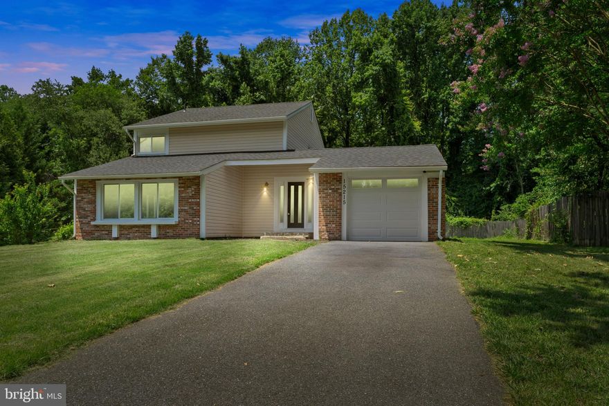 Freshly Improved, and priced to sell! Welcome to 15215 Noblewood Lane—a beautifully updated home in the heart of Bowie that blends style, location, and convenience. With 4 bedrooms, 3 full bathrooms, a dedicated home office, and a bright sunroom addition, this home is expertly designed with the modern buyer in mind—fresh, functional, and far from cookie-cutter. 
In just the past 5 years, the sellers have added new windows throughout (with a non-prorated transferable lifetime warranty), a new water heater, new manual garage door, full HVAC service, and a whole-house air sealing package. The roof is estimated to be only 4–5 years old—making this home one of the best maintained in the neighborhood.
Just minutes from Bowie Town Center with restaurants, shopping, and local events, and close to Allen Pond Park for trails and recreation. And if you commute to Washington, D.C., you’ll love the access to major routes and MARC train options, making your daily drive feel like less of a haul and more of a smart move. 
Style, updates, and a location that truly supports your lifestyle—15215 Noblewood Lane is the one you’ve been waiting for.

Assumable VA loan with 2.625% interest rate for qualified buyers!!