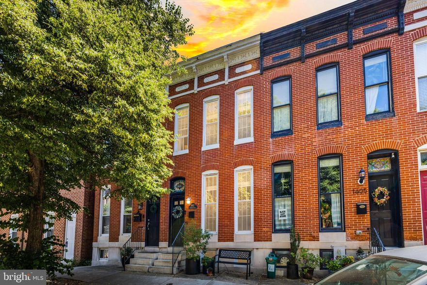 Welcome to 1603 S Charles St! Idyllically located on a charismatic tree-lined street just a quick walk to Riverside and Federal Hill Park; this charming row-home features a contemporary floor-plan on the main level, with the signature Baltimore exposed brick, a spacious living area, dedicated dining area, open kitchen with stainless appliances, and a half bath and laundry on the main level. Upstairs you will find two bedrooms, a large bathroom, ample closet space and access to the recently renovated deck. The updated lower level is fully finished with a 3rd bedroom, a den and additional storage! Agent is owner.