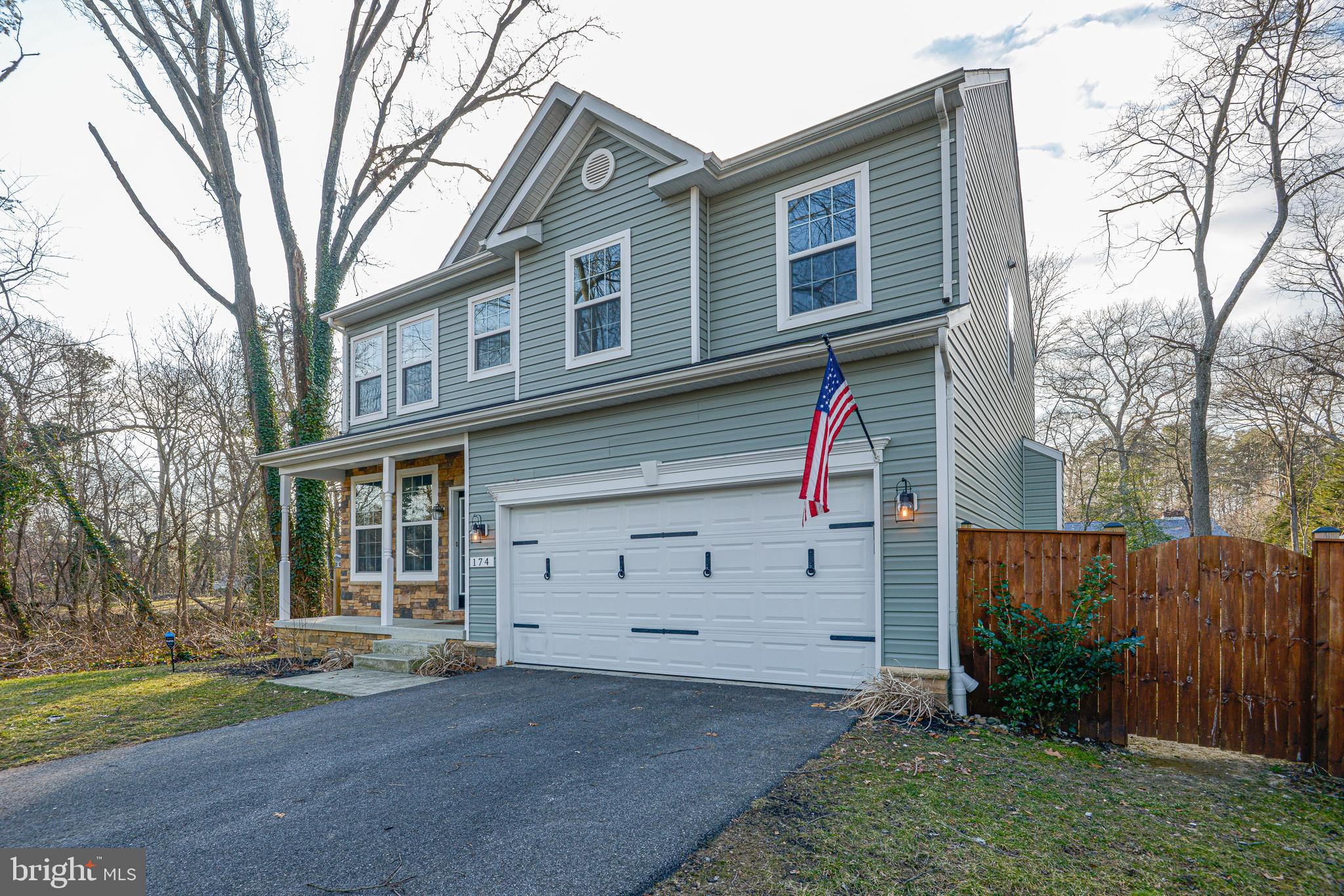 Beautiful 2016 built 4BR/2.5BA + 2-car garage in Riverdale on the Magothy community. As you enter via the front door into the living room notice the lovely hardwood floors and the 9-ft. ceiling height. There is a coat closet and a powder room adjacent to the LR. Make your way into the kitchen that includes recessed lighting, separate pantry, upgraded maple cabinetry and quartz tops, and a top-of-the-line stainless appliance package including LG Fridge, GE range with dbl-oven, and Bosch dishwasher. The morning room is a source of plenty of natural light and includes a ceiling fan and custom drapery. The family room includes a ceiling fan, propane switch-operated fireplace, upgraded carpet, and access to the nearly 20x20 garage. The upper level includes a master bedroom with tray ceiling trimmed with crown, his and hers walk-in closets, and a master bath with soaking tub and water closet. The front-loading efficient washer and dryer are located conveniently at this level. There are 3 other ample bedrooms and another full bathroom including double-vanity and massive linen closet. The unfinished basement includes 9ft. ceiling height, insulation, and framing - ready for drywall! Foundation was built with a waterproofing system as well as a sump. The home sits on a flat 1/3 ac. lot just steps from the community access to the Magothy River. Impressive raised bed garden awaiting your green thumb and 2 sheds for plenty of garden storage. Pergola with brick patio for enjoying the outdoors - all exterior furniture conveys! Rear yard fully fenced - come have a look! SELLER REQUESTING BEST/FINAL OFFERS BY MONDAY 2/15 AT NOON.
