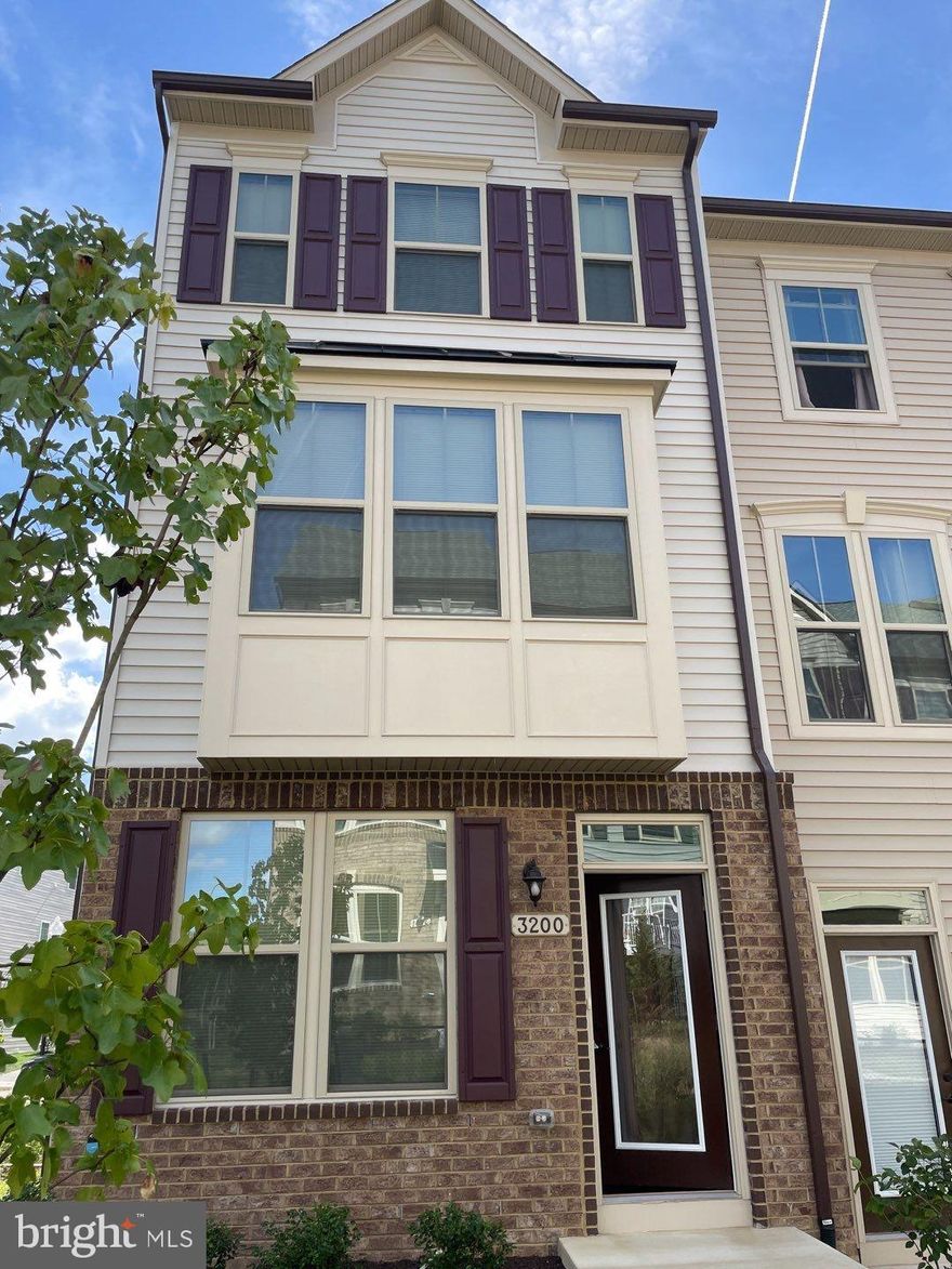 AVAILABLE NOW! 3 bedroom, 3.5 bath townhouse in Hanover with garage. Home was built in 2020. Spacious bedrooms, hardwood floors, deck, yard maintenance included. Conveniently located near commuter routes and shopping. Enjoy the great community features of Parkside such as pool, fitness center, and clubhouse Pets considered, no smoking.
