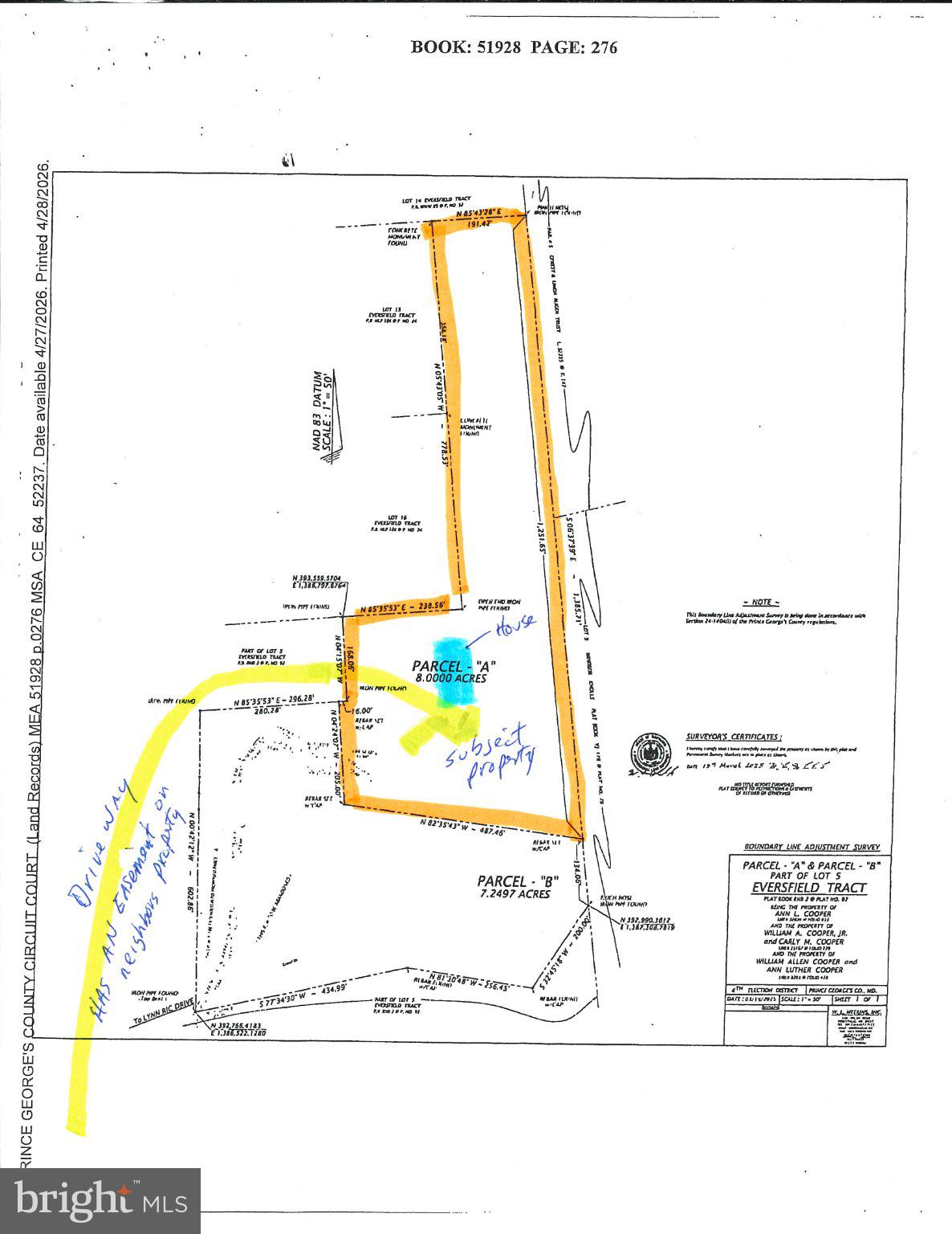 10500 LYNN RIC DRIVE