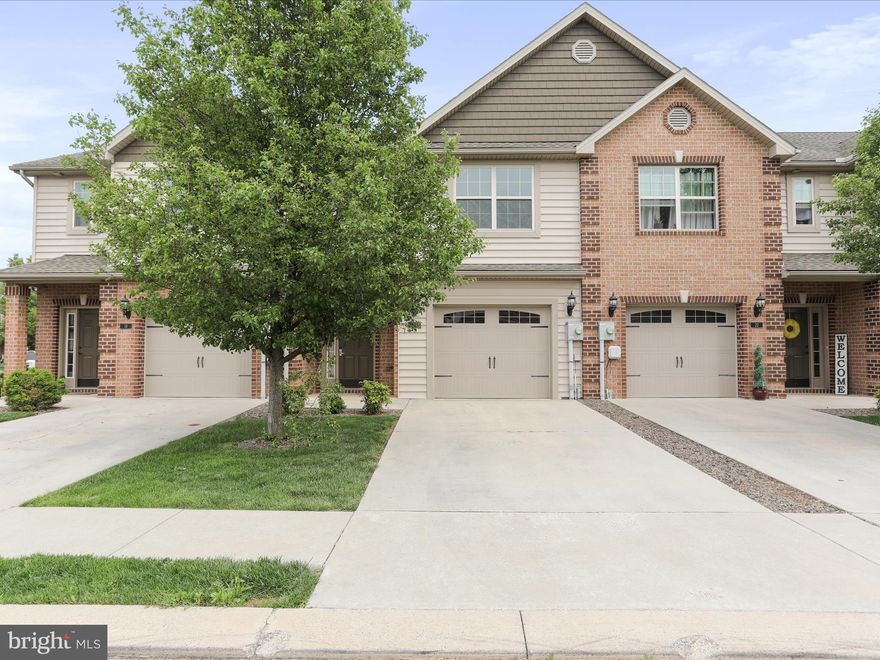 VERY IMPRESSIVE !! This like new townhouse offers UPSCALE finishes in a very convenient location. Wait until you see the upgraded kitchen cabinets and granite countertops. The kitchen also offers S.S. appliances, under counter lights, and a stone backsplash. Open family room and dining area with a large patio door that leads to a spacious covered concrete patio. Spacious primary suite with large walk-in closet, as well as a secondary closet for additional storage. The primary bath includes a large shower and double bowl vanity with granite countertops. The laundry room with laundry sink is conveniently located on the second floor. Accent lighting with crown molding in the family room/kitchen area as well as the primary bedroom. This townhouse also features a one car garage, 3 bedrooms and 2.5 baths and tile floors on the main level for easy maintenance. This townhouse is available of occupancy on May 20, 2025.