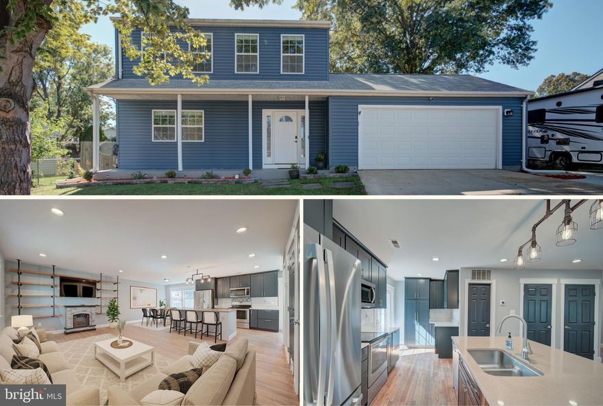 Beautifully Updated 3-Bedroom Home with Finished Basement (Possible 4th Bedroom)

Welcome to this beautifully updated 3-bedroom, 4-bathroom home that combines modern upgrades with everyday comfort. Every detail has been thoughtfully improved to create a home that’s stylish, functional, and move-in ready.

The main level offers an open-concept floor plan ideal for entertaining or relaxing with family. Hardwood floors, fresh paint, and new trim and baseboards add warmth and character throughout. The renovated kitchen features stainless steel appliances, recessed lighting, and ample cabinet space—perfect for anyone who enjoys cooking or hosting.

Upstairs, you’ll find spacious bedrooms with updated bathrooms, including a primary suite with double sinks and modern finishes. Every bathroom in the home has been remodeled, offering a clean, contemporary look and feel.

The finished basement adds incredible flexibility to the floor plan. With its own full bathroom, it includes a bonus room that could serve as a 4th bedroom, guest suite, home office, or gym—perfect for extended family, overnight guests, or a private workspace.

This home has been meticulously maintained and upgraded for peace of mind, featuring:

New sump pump (2023)

New furnace

New siding

New windows and doors

Updated electrical and plumbing fixtures

Recessed lighting upgrades

Freshly painted interior and exterior trim

The exterior spaces are just as impressive. A fully fenced backyard with a spacious deck offers the perfect setup for gatherings, cookouts, or quiet evenings outdoors. The landscaped yard includes a French drain system for proper drainage and easy maintenance.

A two-car garage provides ample storage and parking, while the expanded driveway accommodates additional vehicles, an RV, or trailer—an excellent feature for homeowners who need extra space.

Located in a well-established neighborhood, this property offers a rare mix of quality upgrades, practical living space, and thoughtful design. Whether you’re upsizing, downsizing, or buying your first home, this one has the flexibility to fit your lifestyle for years to come.

Move-in ready, beautifully updated, and offering space to grow—this home truly checks all the boxes.