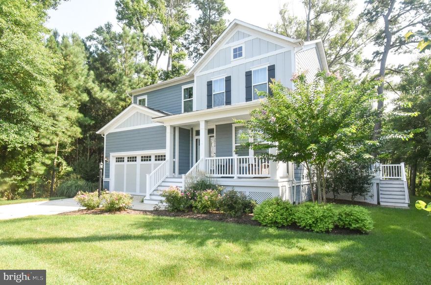 Exceptional 4 Bedroom 2.5 Bath home located in the much sought after Glen Riddle community *  2 Car Garage * Beautiful Gourmet Kitchen * Covered Front Porch  as well as  an Open Deck  overlooking treed back Yard, while the front offers views of the water* Beautiful Views from Every Window *  Non-Smoking and Pets are Not Permitted *