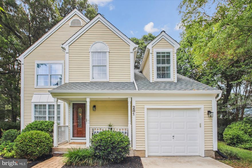 Amazing 4 bed 3.5 bath home situated on a cul-de-sac within the  wonderful water privileged community of Stewart's Landing in Severna Park. The kitchen features granite, lighter cabinetry, stainless steel appliances and an island. The main level also has a formal living room, dining room and a family room that leads to a fantastic screened-in deck as well as a large, open deck and flat backyard. Additionally, there is a laundry room off of the one- car garage on the main level. This home features hardwood floors, crown molding, a gas fireplace, recessed lighting, and built-ins around the fireplace. Upstairs there are four bedrooms and two bathrooms with the primary bedroom featuring a private ensuite, updated bathroom. The hall bathroom has also been updated. The lower level boasts a finished rec room, workout area and a full bath that has been updated as well. The amenity rich community of Stewart's Landing has a boat ramp, marina and playground. Stewart's Landing boasts two large wooded areas, a tot lot with a basketball court, a marina with a boat ramp, a gated dog park and a wooded walking trail. Welcome home!