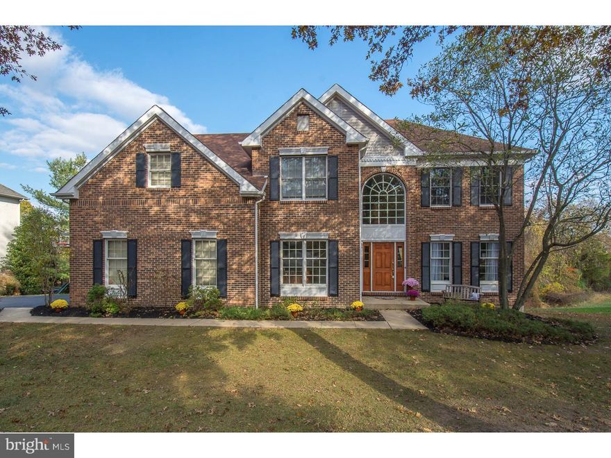 Welcome home to this stately 4-5 Bedroom 3.5 Bath brick Colonial home nestled on a premium lot in the sought after Rose Tree Estates and the desirable Rose Tree Media School District. This home enjoys endless views of lush greenery over Crum Creek and miles of fall colors visible from most all rooms.  Two story Entryway greets family and friends with a turn style staircase; formal Living Room, large Dining Room, a private Den and open floor plan living spaces, designed for modern living and entertaining. Newly updated gourmet Kitchen is filled with custom cabinets, beautiful, high-end granite countertops, expanded island for extra seating, ample workspace and storage; gourmet stainless steel appliances and a full Pantry. Attached Breakfast Room has a custom built-in buffet perfect for storage and holiday entertaining; access to the expansive Deck with views to be admired year around and views of Family Room with vaulted ceiling, second set of stairs and a beautiful fireplace.  Convenient first floor custom Laundry and a Powder Room complete the main floor. Second floor offers three beautiful large Bedrooms, Hall Bath and a true Master Suite with Sitting Room, walk-in closet, newly updated Master Bath, separate custom granite counter vanity/makeup/Dressing Area, soaking tub and a separate shower with frameless glass doors. Expanded and finished daylight walk-out lower level offers many choices and flexible spaces. French doors lead to private outdoor spaces and yes, a beautiful view.  A large Recreation Room with many windows is a fun and bright space, boasts a full custom wet bar, ample place for entertaining for all ages and has potential for an In-Law Suite. Large Storage Areas with built in shelving and a place for everything.  This home is situated on one of only four semi-private lots in the development ($30,000 extra cost). Three levels of sun filled neutral spaces and smart custom updates throughout. A great place to call Home. Rose Tree Estates offers a life style full of conveniences, perfectly located for a commuter who wishes to be a part of a desirable community and near Town Center Media full of stores, restaurants and year around entertaining for all ages.  Located near schools, shopping, Ridley Creek State Park, Tyler Arboretum, trains and major Hwys 1, 476 and 95.  An easy commute to King of Prussia, minutes to Airport, Center City; NJ and DE borders. Call to make an appointment today.