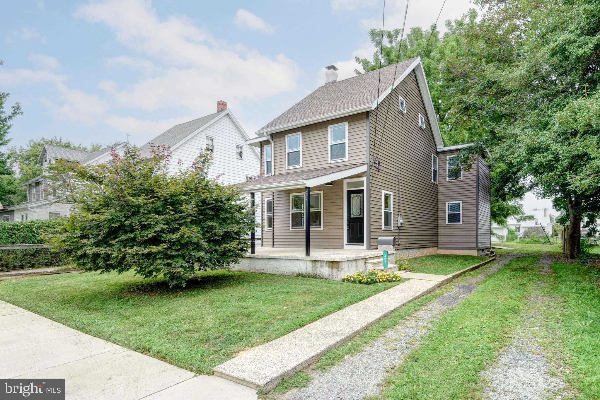 Welcome to this beautifully maintained single-family home, perfectly located on a quiet street in the Borough of Oxford, just minutes from schools, shopping, and all the conveniences of town.
Renovated in recent years, the home features many thoughtful updates, including fresh paint and stylish finishes throughout. The updated kitchen offers modern cabinetry, durable vinyl plank flooring, a gas range with microwave, and a center island ideal for meal prep and gatherings. A wide front porch welcomes you to an inviting foyer that flows seamlessly into the formal living room and dining room. A rear entrance leads into a practical mudroom and convenient powder room and drops you off at the beautiful kitchen.
Upstairs, you’ll find three comfortable bedrooms, including a spacious owner’s bedroom, along with a full bath featuring a double vanity and tile flooring. A separate laundry room adds everyday convenience. The third floor is fully finished, providing a versatile fourth bedroom or bonus space.
Additional highlights include a partial basement, natural gas heating, and an updated 150-amp electrical service. Outdoor living is enhanced by a rear patio, a shaded backyard with alley access, and a 12x16 shed with a garage door for storage or workshop use.
Off-street parking with a gravel driveway add both charm and functionality.
This move-in ready home combines classic character with modern updates in a prime Oxford location.