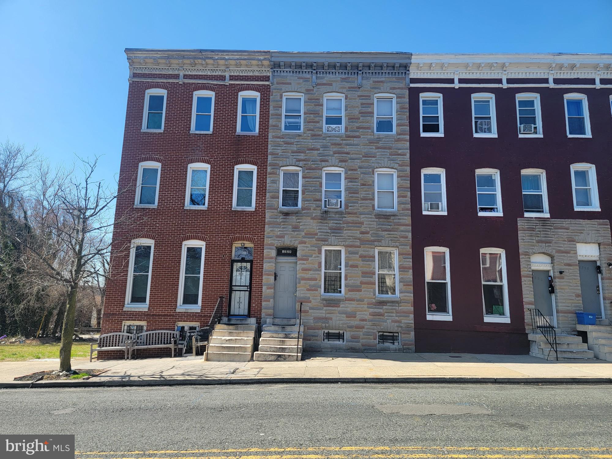 Estate Sale --- Priced to Sell --- Great Potential in this 3 Story Home with nearly 2600 Square Feet of Above Grade Living Area --- 4 Bedrooms, 1 Full Bath, and 1 Half Bath --- Potential After Renovation Value of $285,000 --- Potential Rental Value of $1800 to $2000 --- House is Structurally Sound --- Backs to Open Park --- Buyer will be responsible for clean out --- Bathroom leak has caused some damage to a section of the first floor ceiling --- Current occupant, with out a lease, says that he will find another place, but seller will not guarantee that he will be out by settlement --- Property sold AS IS --- Beware of Dog; It should be in the back yard during scheduled showings