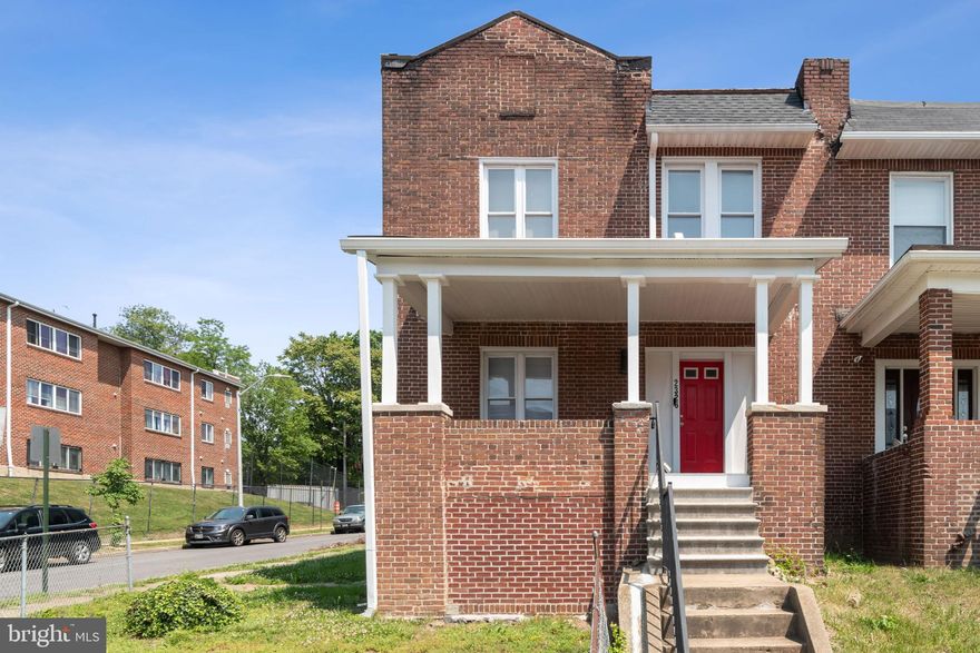 STUDENTS,HOME BUYERS, AND INVESTORS! PARENTS OF STUDENTS! MUST SEE, MUST SEE! Now's the time to take advantage of this unique opportunity to own and LEASE your off-campus housing. The location and size of the home speaks for itself! This is a fully RENOVATED, private parking with large windows throughout in the heart of the city and close to Coppin State UNIVERSITY, restaurants, theaters, public transportation!  This home also features a office/study for your stay at home/work needs!