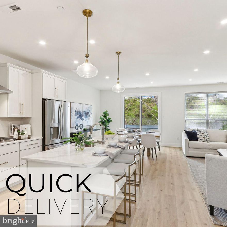 River Place is Conshohocken's newest and most exciting townhome community located within Colonial School District.   Homesite #56 introduces a BRAND NEW FLOORPLAN with 4 bedrooms and 2.5 bathrooms with an elevator.  Newly released, you still have time to select your interior finishes like flooring, tile, fixtures and more. With 2,600+ sq ft, the Osprey floorplan is the largest home with ample living space and wide 2-car attached garage.  As you enter the home, there is a welcoming foyer which leads to your garage.  Heading upstairs to your main living level, you'll encounter the gourmet kitchen featuring a large walk-in pantry and an elongated island providing ample counter space for meal prep and entertaining. This space seamlessly opens to the dining area. The living room features energy efficient windows and a balcony that flood the home with natural light, creating a warm and inviting atmosphere. 
The third floor features three bedrooms and a hall bath.  Utilize one of these for a flex space, in-home office or fitness space.  The top floor showcases a luxury ensuite bathroom and a true master bedroom with generous closet space, and private rooftop deck.

Don't overlook the convenience of low-maintenance living, where snow removal and lawn care are expertly handled by the homeowners association. River Place is not just a place to live; it's a daily retreat. Revel in the unique blend of natural beauty and modern convenience that defines this extraordinary townhome community.

Nestled along the Schuylkill River in Conshohocken. Immerse yourself in a tranquil riverfront ambiance, just a brief stroll away from the Spring Mill train station, Schuylkill River trail, and an array of bars and restaurants on Fayette Street.  Commuting is a breeze from the train into Center City Philadelphia hospitals, corporate buildings and sports and entertainment.  Nearby Rt 476 and I-76 provide access to King of Prussia, the Main Line and so much more.  Hurry in, we're almost sold out!  Visit the sales center to tour the decorated Osprey model located at 948 Riverplace Drive. Photos are for marketing purposes only.