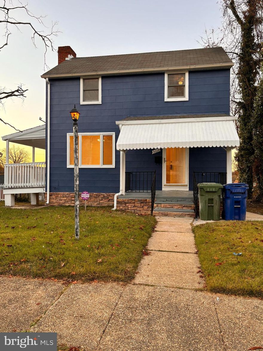 PRICE JUST REDUCED AND ABSOLUTE SALE IS NOW IN EFFECT AS THIS PROPERTY MUST SELL! THE HIGHEST OFFER OVER THE CURRENT REDUCED ASKING PRICE WILL BE ACCEPTED BY THE SELLER, VERY SIMILAR TO AN AUCTION.  ALL OFFERS ARE DUE BY 8PM ON JUNE 22, 2025. The seller reserves the right to accept any offer prior to the deadline.   IGNORE DOM AS PREVIOUS BUYER COULD NOT PERFORM AND FINALLY JUST SIGNED THE RELEASE AFTER MULTIPLE ATTEMPTS TO OBTAIN HIS LOAN APPROVAL!  Rare fine of a beautiful and cozy renovated 2 bedroom & 1 bath detached home in the sought out quiet Hamilton Heights neighborhood with decent space for a small family.  Home features many modern upgrades including refinished gleaming hardwood floors, recessed lights, ceiling fans, freshly painted walls, gourmet kitchen w/ upgraded countertop, new SS appliances, upgraded bathroom, new HVAC systems, new washer & dryer, new mini-blinds, front porch and side deck for people watching, front curb cut for possible OSP, basement rec room for entertaining, extra storage space in basement,  huge backyard for those summer BBQ's and much more! Traditional floor plan with separate Dining & Living Rooms leading into this beautiful gourmet eat-in kitchen with room for small table space.   Great location close to major transportation routes, shopping and restaurants.  House is ready to be moved in and needs nothing else!  Just check out the pictures and the house appears to be larger than what the public records show.  Don't miss this great opportunity so you can enjoy your home at a spectacular below market asking price as the seller just wants it gone.  The seller's loss but your gain!  Please call the very helpful LA for any questions or to schedule an appointment.