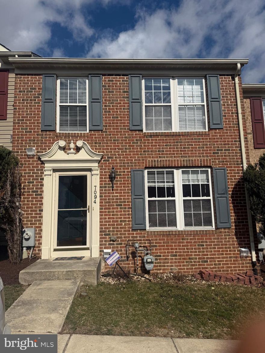 Available for  immediate move-in   --  Freshly painted throughout.  Gorgeous townhouse has 3 bed, 3 full/1 half bath. The stylish kitchen includes beautiful Granite counters, a kitchen island, and separate dining area with access to the large back deck. Spacious, finished walk-out basement has ceramic tile flooring and sliding glass doors that lead to the back yard. Large windows allows for ample natural light and combined with high ceilings create an open and airy feel.  Upper levels is beautiful Hardwood flooring throughout the home.  This home could not be more perfectly located, with easy access to major commuting routes: Rt 175, Rt 1, Rt 100, I-95 and within 2-3 miles from Costco, BestBuy, Lowe s, ALDI, Trader Joe's and many other stores and restaurants . # No Dogs allowed.  $70K+ income and good credit required (630+).