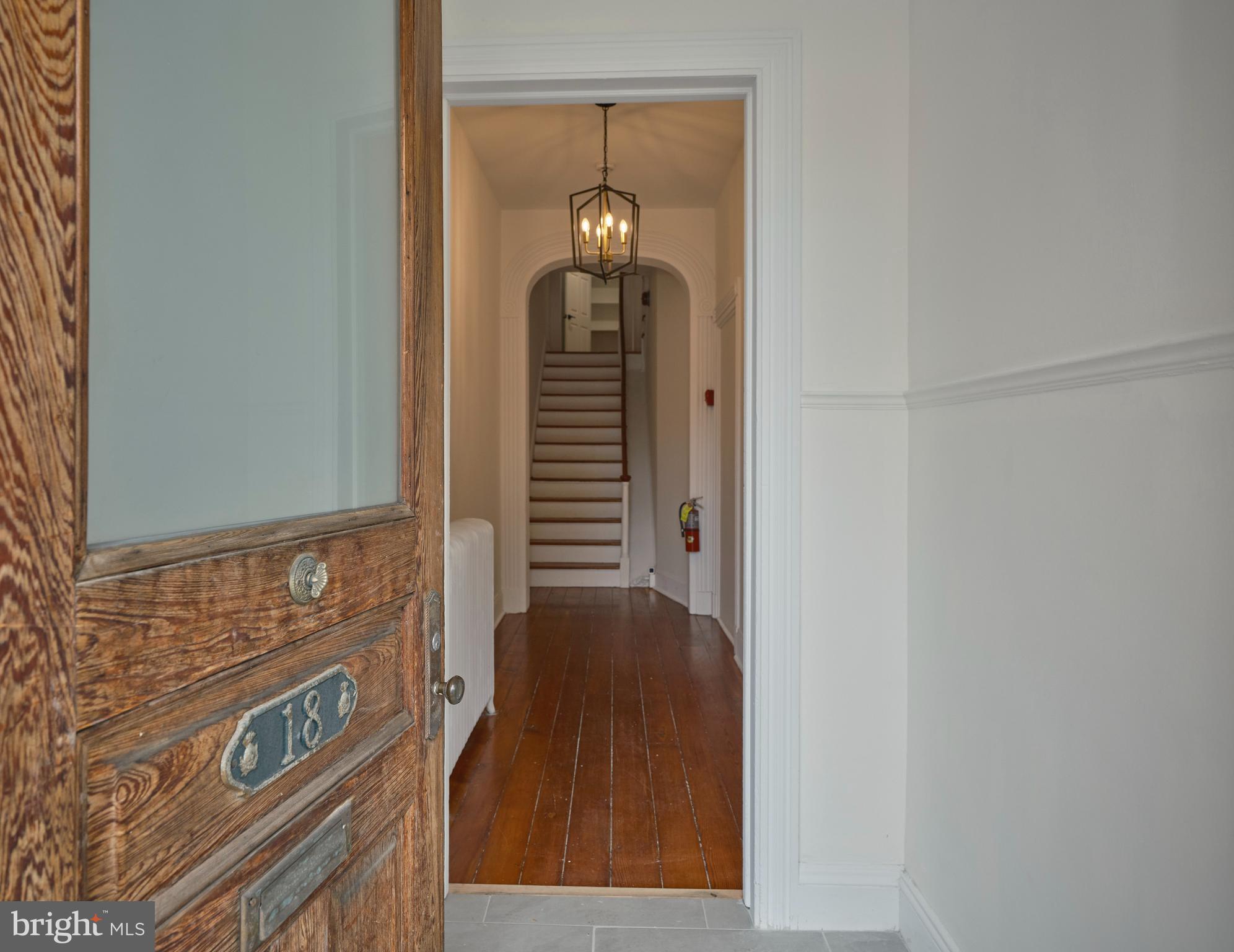 Welcome to this beautifully updated townhome nestled in the vibrant heart of downtown New Hope. With its own private entrance, this 3–4 bedroom (or home office) residence combines modern comfort with classic charm. Inside, you'll find a spacious and stylishly updated kitchen and bathroom, along with laundry conveniently located upstairs. The large primary bedroom offers plenty of natural light.
This home also includes one dedicated parking space behind the building, a rare find in such a walkable location. Stroll to local boutiques, top-rated restaurants, the scenic towpath, or head across the bridge to charming Lambertville.
Don’t miss this opportunity to rent a move-in-ready townhome in one of Bucks County’s most desirable neighborhoods.