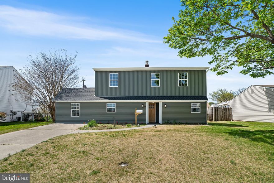 Welcome to 19 Narcissus Ln, a fully updated, move-in-ready home in the North Park section of Levittown. With 4 bedrooms, 2 full bathrooms, and thoughtful modern updates throughout, this home checks all the boxes for comfort, style, and space. The main level features an open layout that connects your living and dining areas, making it great for everyday living or entertaining. The kitchen is a total standout with new appliances, white cabinets, a butcher block island, deep farm sink, tiled backsplash, and recessed lighting. Just off the main living area are two bright bedrooms, one with views of the front yard and the other overlooking the backyard. Whether you need guest rooms, home offices, or a playroom, these rooms are full of natural light and flexibility. The first full bathroom on this level features bold, stylish finishes including black hex tile flooring, a bright white tiled shower, and great storage. Upstairs, you'll find two larger bedrooms and a second full bathroom. The primary bedroom is spacious with fantastic sunlight and plenty of room to make it your own. The second bedroom also offers great light and solid closet space. The second full bathroom has a stand-up shower, sleek tile, and a bright, open feel. The updates continue throughout with brand new floors, windows, roof, and fresh paint in warm, inviting tones. Outside, the curb appeal shines with a clean, classic look and a front yard that sets the tone. The large backyard is ready for summer with space to relax or play, plus a shed for extra storage. A private driveway fits up to three cars. Located in a fantastic school district on a quiet block with easy access to Route 95, this home gives you suburban ease without sacrificing modern style. Schedule your showing today and explore all this home has to offer.