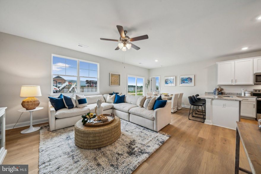 Welcome to the Boardwalk, a beautifully designed 3-bedroom, 2-bathroom attached single-story home that combines modern living with ultimate comfort. This open-concept layout offers a spacious living area perfect for entertaining or relaxing with family and friends. Ideal for those seeking low-maintenance living, the Boardwalk features thoughtful details throughout, ensuring both style and functionality.

The primary suite includes an en-suite bath and a generous walk-in closet, offering a peaceful retreat. The second bedroom and additional well-appointed bathroom provide ample space for guests or family members.

The kitchen seamlessly flows into the living area, creating a welcoming environment for gatherings and daily living. Designed with energy-efficient features and an enclosed laundry room, the Boardwalk ensures convenience and cost savings while maintaining comfort.

If you're seeking a single-story home with modern amenities, the Boardwalk offers the perfect balance of style, comfort, and functionality.