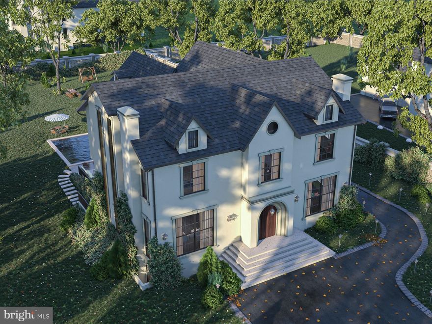 An extraordinary opportunity awaits to own a stunning, one-of-a-kind custom estate just minutes from the vibrant heart of Tysons Corner. Perfectly positioned on a rare 0.64-acre lot, this soon-to-be-built masterpiece by Monument Award-winning Noble Construction, with innovative architectural design by DesignStudio4, will span approximately 9,000 square feet of breathtaking luxury across up to four levels. Boasting 7 bedrooms, 8 bathrooms, and the finest craftsmanship available, this home promises to be a showpiece of elegance, comfort, and grandeur. Tucked away for ultimate privacy yet mere moments from world-class shopping, dining, and entertainment, it offers the best of both worlds. Secure your place now and seize the rare chance to personalize every detail to create the home of your dreams in Northern Virginia’s most coveted location. Showings of the lot are by appointment only.