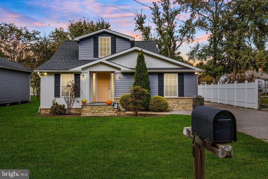 Maryland's local brokerage proudly presents 7828 Appletree Road. Welcome home to this meticulously remodeled 4-bedroom, 2.5-bath craftsman style residence nestled on a generous .42-acre lot. With a perfect blend of historic charm and modern luxury, this home offers the best of both worlds. Completely remodeled in 2018, this beautifully updated property presents an enticing opportunity for those seeking a harmonious blend of craftsmanship and contemporary living.

As you step inside, you'll be immediately captivated by the seamless flow of this home. The main living spaces are thoughtfully designed, offering an abundance of natural light and a warm, inviting ambiance. The heart of the home, the kitchen, is a true masterpiece, boasting quartz countertops, stainless steel appliances, and a center island perfect for meal preparation and casual dining.

Relax and entertain in the spacious living area, ideal for creating lasting memories with family and friends. The dining area provides an elegant space for formal gatherings, and the open concept design promotes a sense of unity and connectivity throughout.

The three bedrooms provide comfort and privacy, while the 2.5 bathrooms have been beautifully updated with modern fixtures and finishes. The primary suite is on the main level and has a walk-in closet.

Outside, the property boasts a detached garage, perfect for your vehicles or a workshop, and a lush .42-acre lot that provides ample space for gardening, outdoor activities, and more. Whether you're an avid gardener or simply want room to roam, this lot has you covered.

As part of the Bayside Beach community, you'll have access to a sandy beach, a convenient boat ramp, and a tot lot and field, offering endless opportunities for recreation and relaxation. This community truly embraces the spirit of waterfront living.

This Craftsman gem is the epitome of modern comfort within a historic shell, offering an impeccable blend of old-world charm and contemporary convenience. Don't miss the chance to make this stunning property your own. Contact us today to schedule a tour and experience the serene beauty and luxury living this home offers.