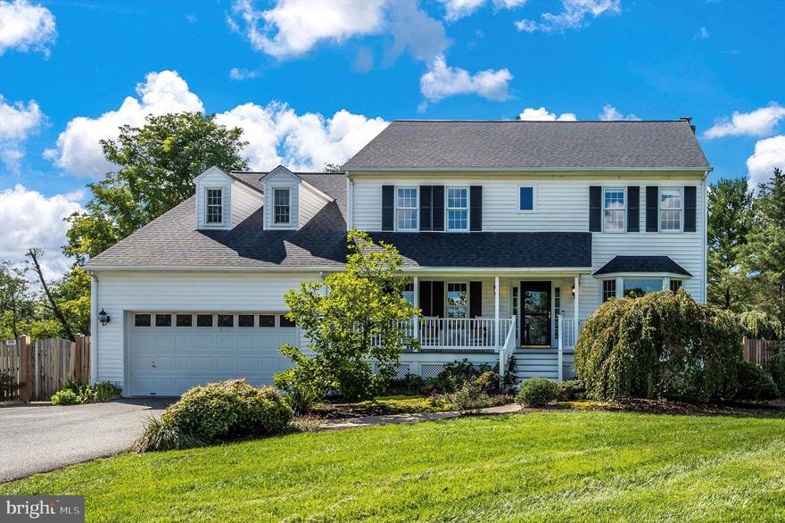 ***LOOK at the NEW PRICE ADJUSTMENT / NEW CARPET & FRESH NEUTRAL PAINT***UPDATED PHOTOS ***Don't MISS THIS CUSTOM Built Colonial on 1/2 Newly FENCED acre in the HEART of Poolesville beautifully maintained by its original owners***HUGE MAIN LEVEL PRIMARY SUITE ADDITION (In-Law Suite/Primary Suite or Nanny w/ two Rooms Featuring a HUGE Living Area with Wet Bar and Separate BR with a Full BATH and Walk-In Closet added in 2001 with a SEPARATE ENTRANCE***LOOK at the sweet Front PORCH SWING overlooking Sunsets in the Agricultural Reserve!***Formal LR & DR flank the Gracious Entry Foyer***LOOK at all the HARDWOODS***The Gourmet Kitchen was expanded when the ADDITION was added and it's HUGE***More Cabinetry than you could ever need (Harmony Wheat Maple Cabinetry by Schrock Cabinetry)***HUGE Center Island and all OPEN to the Family Room with built-ins and COZY wood burning Fire Place***OVER 3,400 SF ABOVE Grade plus a HUGE Walk-up Lower Level freshly painted***Expansive Updated TREX Decking 2012 off the Kitchen and Addition***LOOK at the Second Level NEW CARPET throughout Sept 2023***The PRIVATE Primary Suite features TWO BIG Walk-in Closets, Sitting Area, Cathedral Ceilings, New Skylights 2019 and a Luxury Primary UPDATED  4 piece En-suite!***Main Level Laundry/Mudroom off the Oversized Garage***UPSTAIRS boasts All LARGE Gracious BEDROOMS! 
(Total of 4 BR and 3 Full Baths UP with a Primary Suite, Bedroom #2 has an ensuite Bath and a full Hall Bath for BR #3 and #4)***The Walk-up Lower Level enjoys a HUGE Finished Space waiting for your creativity, a LARGE Storage Area, FULL BATH, Office Area and Game/Media Room are all out to the rear yard! Rear Yard is newly fenced 2022 and beautifully landscaped!***Montgomery County Est. Taxes $7,765
Poolesville High School is the #1 High School in Mont. County for over 10 years!
NO HOA, Bring your business and use the main ADDITION as your separate and private Office! This can be a beautiful Multi-generational Home too! So may options!
WELCOME HOME TO POOLESVILLE!
Upgrades and Features:
NEW Carpet on the entire upper level to include the runner on the staircase
FRESHLY PAINTED LR/DR/FOYER/HALLWAY/UPSTAIRS PRIMARY SUITE/ALL BEDROOMS!
FRESHLY PAINTED LOWER LEVEL
NEW Ceiling Fans in Bedrooms
All Sherman Williams Assessible Beige with semi Gloss White trim 
Walk-way added to the back 2001 to fit a wheel chair and stairs angled to easily add a ramp to the Addition, if ever needed. 
Landing in garage heavied up so a lift for a wheel chair could be added.
Second floor Skylights replaced 2019
New Bay window in LR and all windows in Primary Suite Bedroom and Bath replaced 2021
NEW Rear Fencing 2022 with ample room to build your own pool too! 
Three Heat Pumps:
     *1st Floor is outside forced AC and oil heat (Checked and serviced 2022 by Griffith Oil) NEW Main Level AC 2023
     *Addition has its own Heat Pump NEW 2021
     *2nd Floor Heat Pump is in the attic and checked/serviced  by HVAC contractor Dennis Hammet 2022
All toilets NEW 2022 (Powder Room 2020)
Hot Water Heater NEW 2022
High End Granite Counters in Kitchen
NEW Appliances 2022
Microwave 2020
Trex Decking 2014
Marble Foyer
Marble in Primary Suite's Luxury Bath
Marble Fireplace
Shed (Needs a new roof) and Play House both Convey "AS IS" both AMISH Built