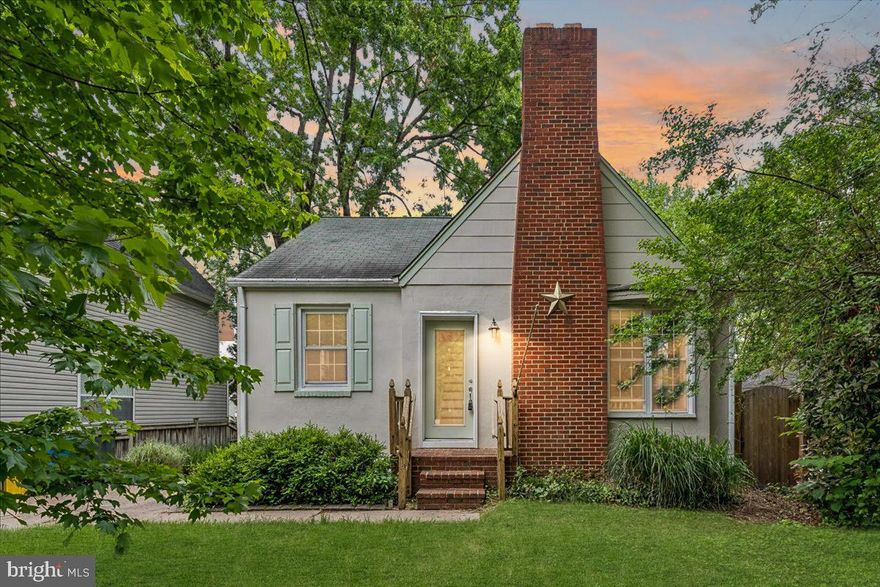 Welcome to this charming Cape Cod just minutes from downtown Annapolis and Eastport, where classic 1950s character meets thoughtful modern updates. Hardwood floors and original architectural details set the tone on the main level, with abundant natural light filling the living room and highlighting a cozy wood-burning fireplace. The updated eat-in kitchen features granite countertops, a peninsula for casual dining, and easy flow for everyday living and entertaining. Two spacious bedrooms and a full bath complete the main level, while upstairs the entire level is dedicated to a private primary retreat with a walk-in closet and a beautifully appointed ensuite bath featuring a soaking tub, walk-in shower, and dual vanity. The expansive, fully fenced backyard offers exceptional outdoor space with a deck and extensive hardscaping already in place, plus plenty of room to garden, entertain, or even design a future pool. The unfinished lower level provides great ceiling height, walk-out access to the yard, and excellent storage with potential to finish. With quick access to Forest Drive and Route 50, and just moments from Truxton Park, Pip Moyer Recreation Center, Spa Creek trails, tennis courts, and the public boat ramp, this location delivers some of the very best of Annapolis living.