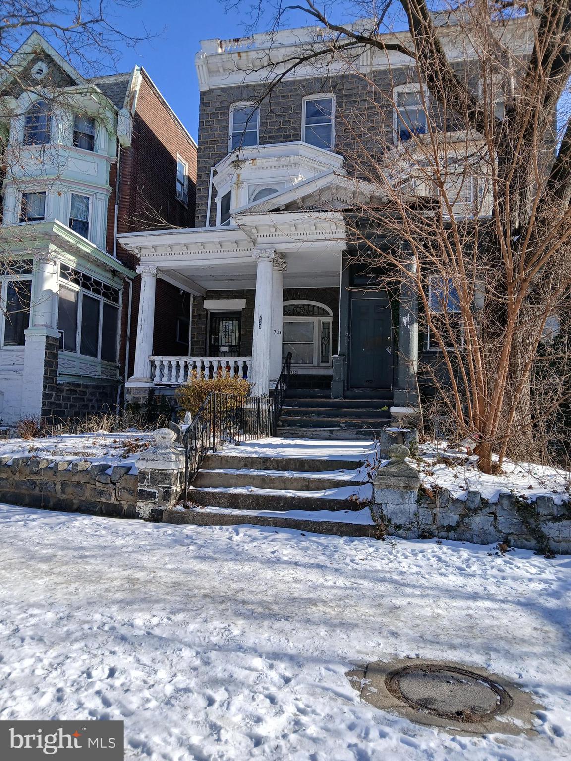 Ready for your next project? This amazing home is ready to be brought back to its former glory or to be repurposed as a 6 unit apartment building. There are some beautiful original details that will enhance the character of any renovation - wainscoting, stained glass, crown molding, hardwood floors, original banister and tile. The home is being sold as-is, where-is. Seller will make no repairs or concessions. There is extensive water damage due to burst radiators and water pipes. The water and heat is off and will not be turned back on and therefore mortgage financing will likely not be possible. The property will not be delivered broom swept or free of seller's belongings at time of Settlement - Buyer will be responsible for clean out. Make your appointment today.
