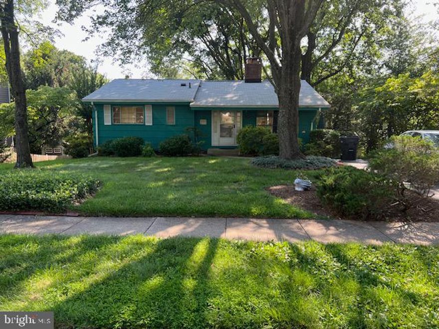 No HOA - Fantastic location for this beautiful 91.5 foot wide, 67+buildable width lot with a great backyard.  Existing 4 BR/3BA existing rambler sold strictly as is.  Quiet and very private walk-out lot with a gorgeous 'top of the hill' setting!   Perfect Builder's Delight, sitting on a 0.24 acre lot.  Agents bring your buyers/builders to plan and build their dream home in sought after Devon Park OR the existing home has excellent bones, is being sold "as-is", and is ready to be renovated/updated for the perfect decorator's touch.   Home is larger than it looks and has lots of light!   Close to Metro, restaurants, grocery, shops, Tysons, 66, 495, toll road, and downtown McLean.  Commuter's delight!
**Please contact agent for details**