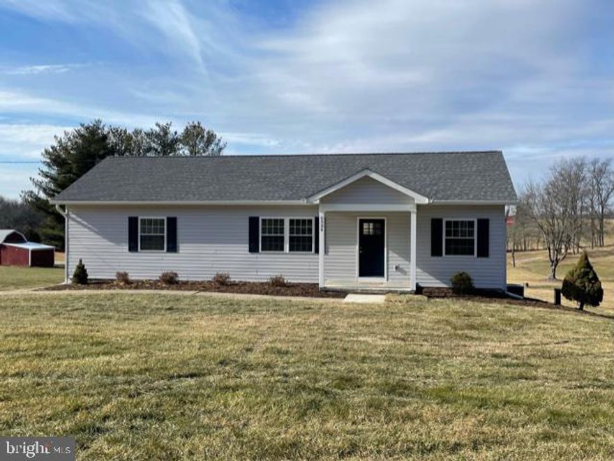 Beautifully Renovated Rancher on 4+ acres of land. The open floor plan includes a kitchen with new quartz countertops, 42" soft close cabinets and all new stainless steel appliances. Beautiful sun room of kitchen overlooks gorgeous Barn and pond on 4+ acres. Kitchen/dining room combination opens up into large family room. Home office on main level. 3 bedrooms and 2 full baths on main level. Additional bedroom and full bath on lower level. Attached garage and detached garage. New finished hardwood floors throughout. New carpet, new recessed lighting.