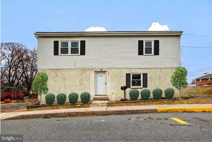 Located in the sought-after West Pottsgrove Township, this delightful 4-bedroom, 1.5-bath home offers ample living space, including a spacious living room, formal dining room, and a large eat-in kitchen with new cabinets and granite countertops. Set on a corner lot, the home boasts a generous side and rear yard, perfect for outdoor enjoyment. Interior renovations include new flooring and windows with a brand new HVAC system. The backyard features a large shed offering plenty of storage or work space. The convenience of off-street parking completes this property, making it a wonderful opportunity for comfortable living in a prime location. Seller is offering a $10,000 credit towards landscaping.