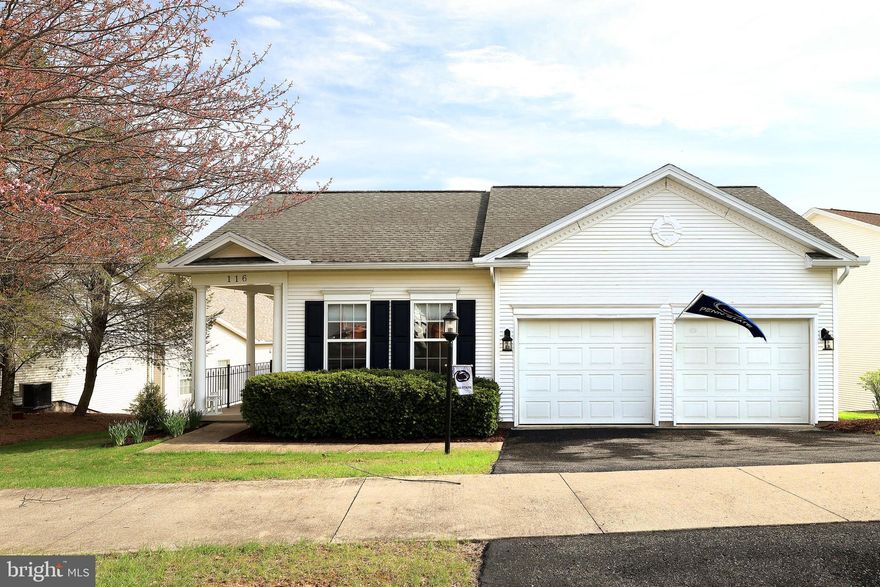 OPEN HOUSE - Sunday, April 19th, 11:00 AM - 12:30 PM.  The perfect turnkey opportunity! This tasteful ranch in Tradition Point is ideal as a full-time residence, a Penn State home away from home, or a second home. The main level features three bedrooms and two full bathrooms, including a spacious owner’s suite with a large walk-in closet. Laundry is conveniently located on the main floor, allowing for true one-level living. Designed for both comfort and entertaining, the main living area includes a spacious kitchen, sunroom, dining area, and a living room anchored by a cozy gas fireplace. The finished basement offers exceptional flexibility, with a fourth bedroom and full bathroom—perfect for hosting guests. Even with ample storage, there is still plenty of space for recreation and entertaining. A two-car garage and private deck complete the home. Located in The Village at Penn State, residents enjoy a convenient, low-maintenance lifestyle with access to a clubhouse, community pool, and close proximity to Penn State University, local recreation, and nearby shopping.