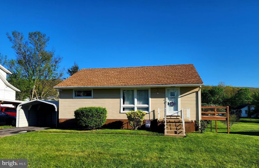 Great Cresaptown location in Mountain Maryland, charming 3 bedroom home, One bath, expansive outdoor space with deck and oversized level rear yard, newer roof, furnace and kitchen, central air, gas heat, full basement, move in ready, close to shopping, parks, schools, trails, sports fields, etc. Schedule your tour today!