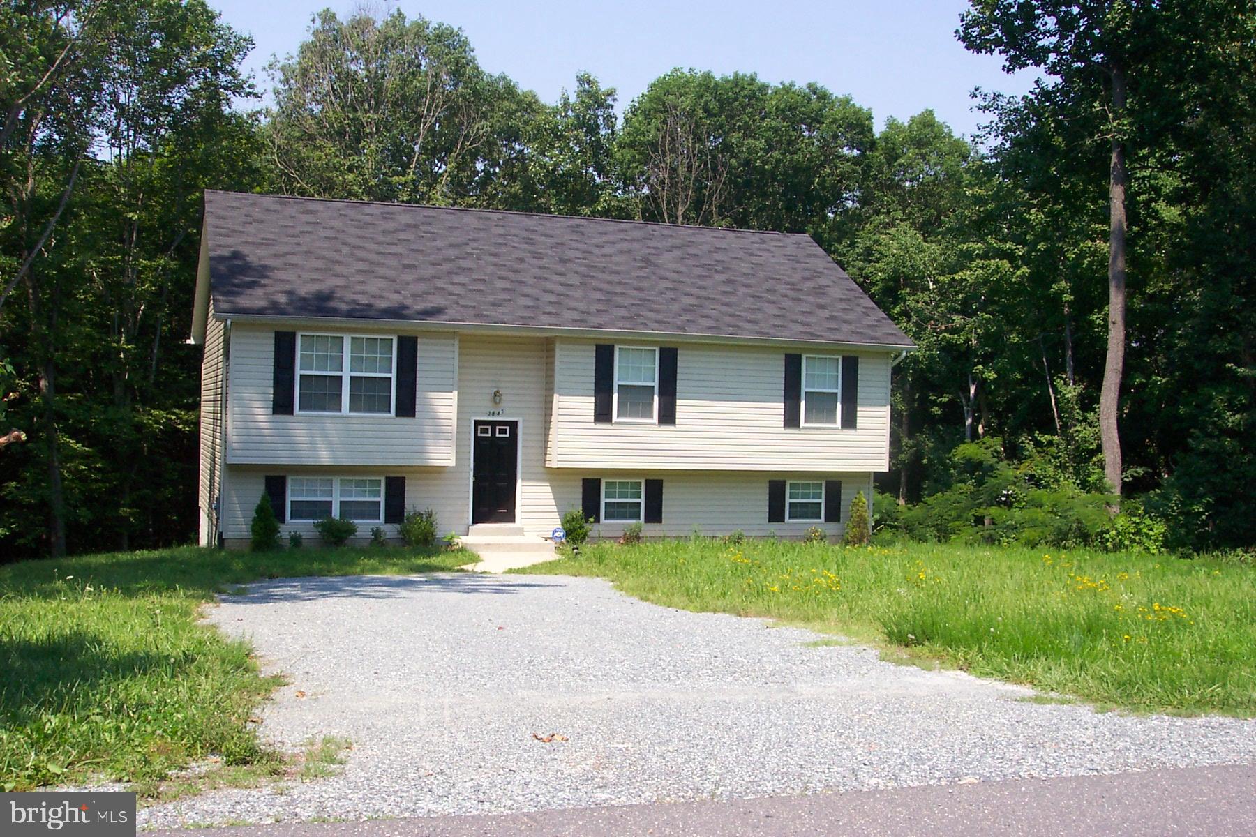 Well kept newer home with 5 large bedrooms. Full bath off Master bedroom with large soaking tub . Eat-in Kitchen and Separate dining area. Large partially finished basement. Lots of closet and storage space.
Recently painted and all carpets cleaned. Walk through video available. NO pets . Convenient to Pax River NAS, shopping and recreation areas. Also available for lease purchase option. Section 8 considered if at least one person on lease is gainfully employed and rent is then $2,750/mo. due to Section 8 addendum and lease restrictions.