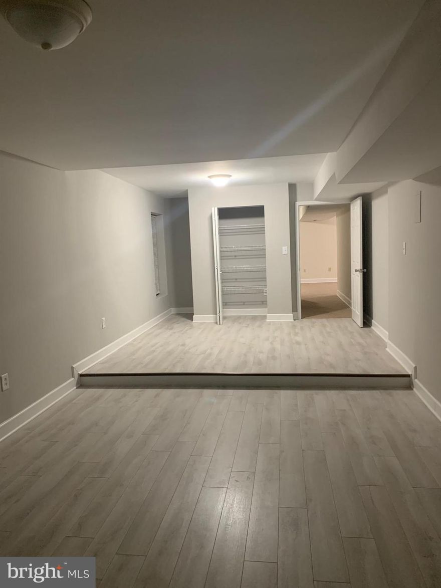 A large (nearly 1000sq ft), private, 1BR above ground basement apartment is immediately available for rent in Bowie, MD. This SINGLE OCCUPANCY apartment has its own private entrance, living room, large bedroom with THREE closets, full bathroom and kitchenette. It is completely independent of the main floor and is ideal for a very NEAT professional. The community has walking trails and everything you will need is within a few minutes. It is an extremely quiet place and I intend to keep it that way so no noisy person. It's about 15 minutes from Annapolis and close enough to DC. The rent will be $1200/month and that includes all utilities - water, electricity, and internet. Background check, credit check, employment verification, references and security deposit of $1200 will be required.