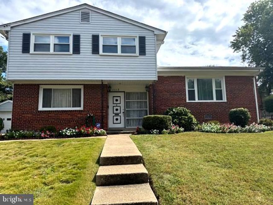 Charming 4 Bedroom Split Level Home!

Nestled in a highly sought-after Hyattsville neighborhood less than 5 miles from Washington, DC, this beautifully maintained 4 bedroom, 3-level split, detached home blends comfort, style and convenience. Step inside to the large foyer where you can take a seat to catch your breath , or sort your mail. The main living area has hardwood floors under nearly new carpet, creating a warm and inviting atmosphere. The updated eat-in kitchen features modern finishes and ample storage - perfect for cooking and entertaining.  With 2.5 baths, including a convenient powder room on the main level, the layout is both functional and family friendly.
Enjoy peace of mind with recent mechanical upgrades: furnace and AC were replaced in the last 5  years, ensuring efficiency and year-round comfort. Outside, the home offers a private driveway for ease of parking. The spacious lot offers great options for outdoor living.
 Location, upgrades, Charm - This home has it all!