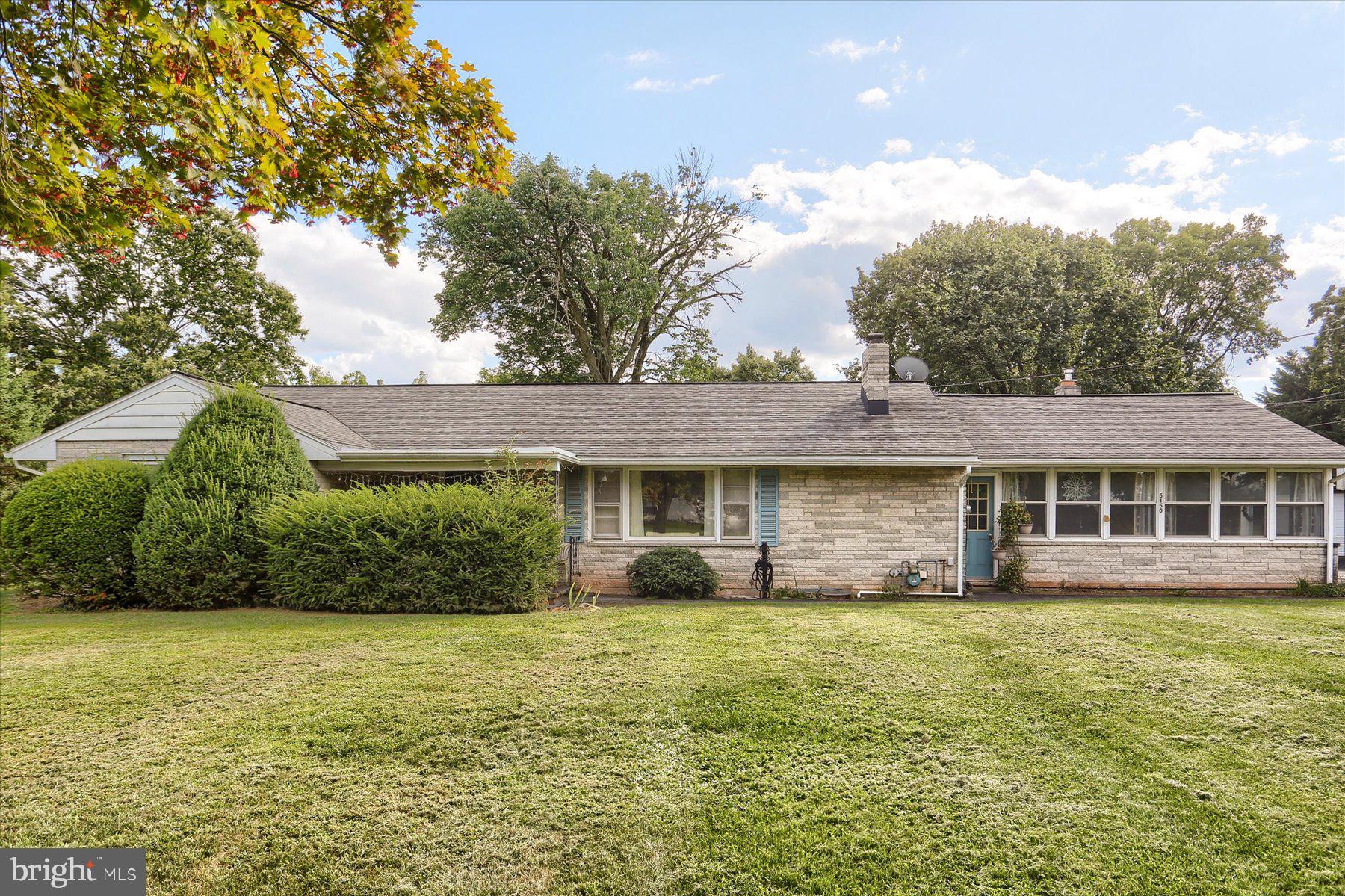 Welcome to this incredible ranch home offering just under 2,000 sq. ft. of living space—all on one level! Sitting proudly on a double lot with separate deed and parcel number, this property has endless potential. The huge family room is the showstopper—perfect for hosting gatherings, creating a dream entertainment space, or even transforming into a private office with its own separate entrance. The kitchen is generously sized with ample cabinets and counter space, ready for your personal touch. Convenience shines with a first-floor laundry and half bath that could easily be converted into a full bath. Outside, you'll love the oversized 2-car detached garage—ideal for vehicles, storage, or a workshop. This home is loaded with opportunity and space to make it truly yours!