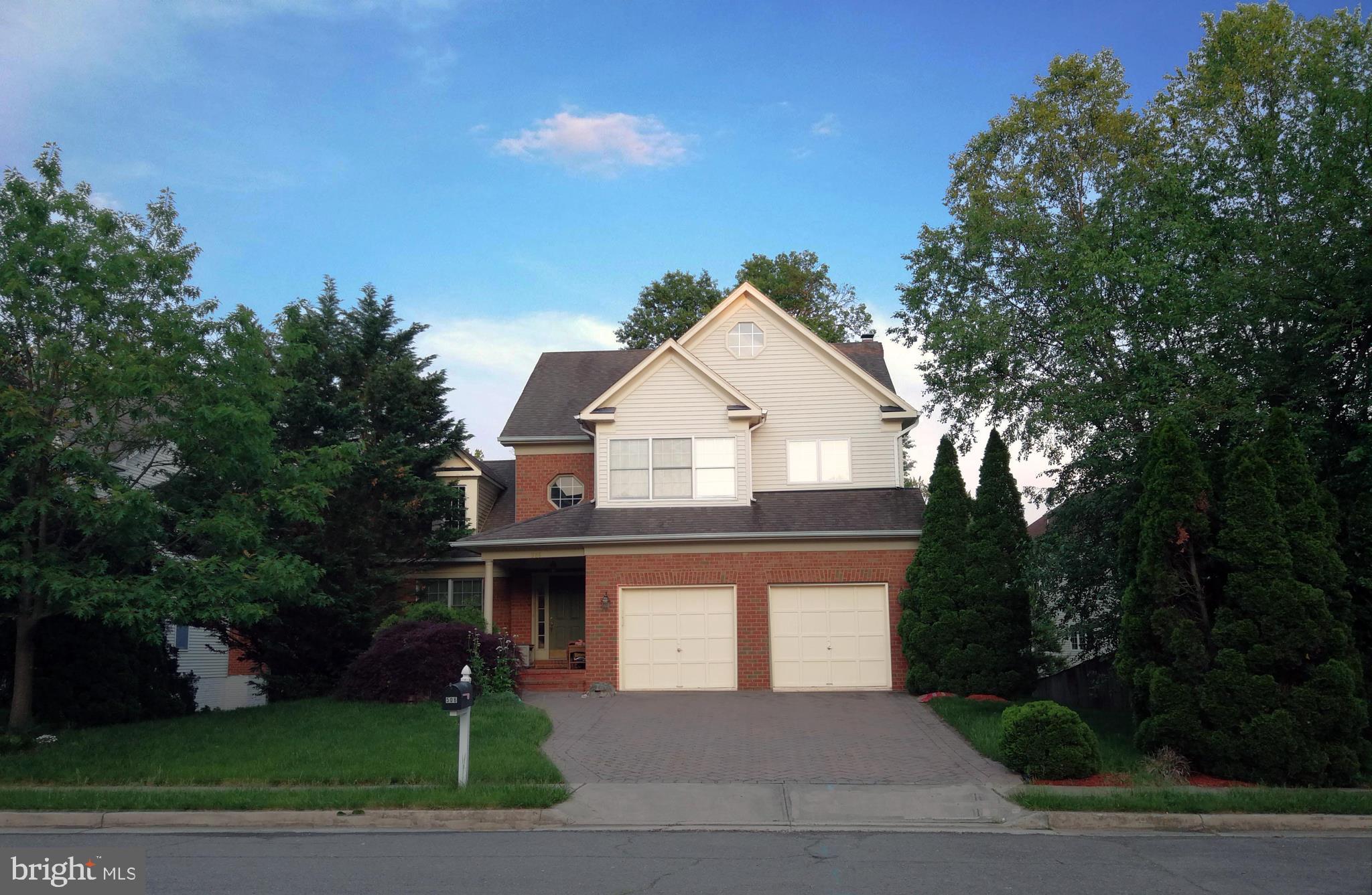 1997 Sekas-built 5-bed, 3.5 bath single family home with open flowing floor plan in premium Vienna location on quiet cul-de-sac. Walk to metro, restaurants, library, dog park, Nottoway park, Whole Foods, and Vienna downtown. One mile to I-66 ramp. Three miles to Tysons Corner. Town of Vienna School in Thoreau Middle and Madison High school district. New HVAC with Google Nest. New decking & eat-in gourmet kitchen with American Woodmark premium finish maple cabinets and granite countertops, brilliantly illuminated by smart LED under-cabinet lights. Recently installed stainless Bosch refrigerator, gas range, dishwasher, and Cavalier range hood. New oak hardwood flooring in kitchen and family room. Gas/Wood fireplace. Stunning spacious master suite with Jacuzzi, shower. Newly remodeled bathrooms. Finished daylight/English basement has recreation room with built-in surrounding sound system, exercise room, a full-bath, and bedroom. Family room has access to deck. Deck has an outdoor kitchen prep station with new granite countertop and stainless steel sink. Plenty of storage place with built-in storage shelves. New premium Stainmaster carpet on 2nd floor. Anderson windows. Professionally designed landscape, full-fenced backyard with privacy. Small pond and waterfall at backyard. Storage shed for landscaping tools. Brick drive-way (no need to replace blacktop). No HOA. Strong credit and proof of income required. Tenants occupied. Please contact agent to schedule showing.