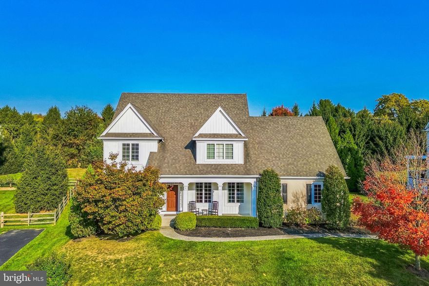 Welcome to this stunning 5-bedroom, 4.5-bath Craftsman-style masterpiece by Vaughan and Sautter, nestled in the sought-after community of Andover in Thornbury Township. From the moment you arrive, the exceptional curb appeal sets the tone—stone walkway, vertical siding, a charming covered porch, and meticulous landscaping create a picture-perfect first impression. Step inside to discover a gourmet kitchen that will delight any chef, featuring stainless steel appliances, gas cooking, granite countertops, and a sunlit breakfast room. The adjacent family room is warm and inviting, with a cozy gas fireplace, built-in shelving, and abundant natural light. The main floor also boasts a formal dining room, private home office, stylish dry bar, and a convenient powder room. Upstairs, the expansive primary suite is a true retreat, offering a spa-like en-suite bath and enormous walk-in closet. Three additional generously sized bedrooms, two full bathrooms, and an upstairs laundry room complete this level. The fully finished basement extends the living space with a fifth bedroom, another full bathroom, and endless possibilities—ideal for a guest suite, media room, or home gym. Outside, enjoy the serene backyard oasis with a low-maintenance Trex deck, perfect for relaxing or entertaining. Situated in an unbeatable location, this home offers easy access to Newtown Square, West Chester, and Media, along with a seamless commute to Delaware, the Main Line, and Philadelphia International Airport. This home is a perfect blend of luxury, comfort, and exceptional craftsmanship!