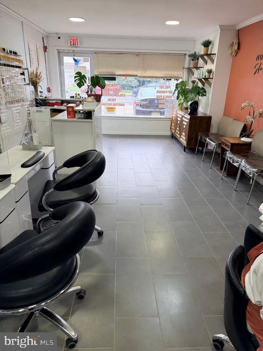 Great opportunity in Northeast Philadelphia, building sale with nail salon business, The RARE 3 Stories building included a lovely 2 stories apartment that feel like a house, boasting with 3bd, 1.5 bath, new carpet, this building renovated at 2021,  1st FL seller running business , 2nd FL tenant just moved out , this prime location offers unbeatable access to shopping, malls, movie theaters, public transit, and more. Don’t miss your chance to own a versatile investment in a thriving neighborhood! Call showing time to schedule appt to show 24 hour notice .