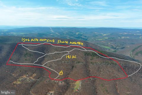 Vacant Land For Sale - 181 Ac Deer Run Rd<br/> Hardy County, RIO, WV 26755