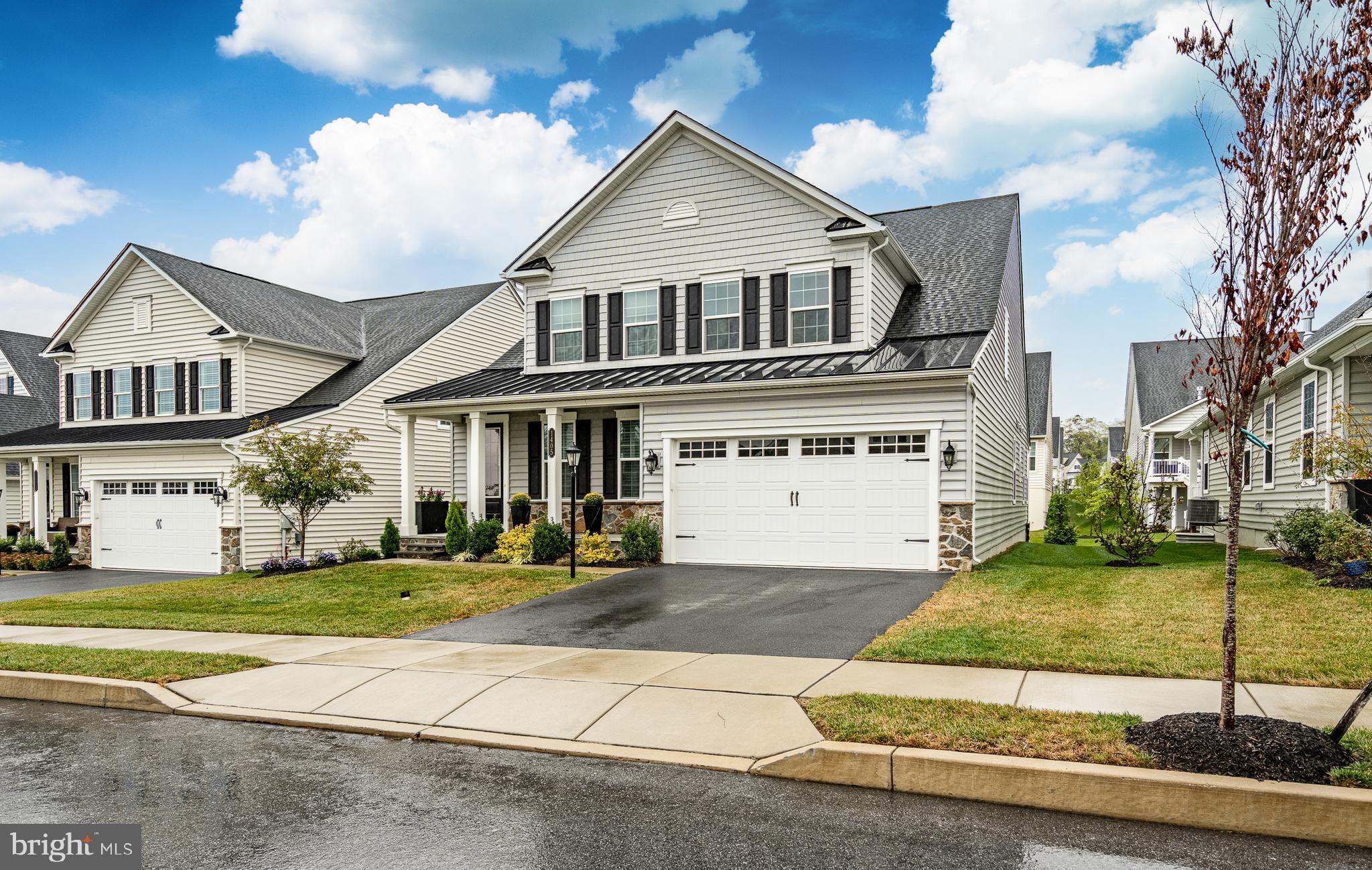 Enjoy this carefree lifestyle featuring full lawn care and snow removal, plus all amenities including clubhouse with pool, gym & yoga rooms, tennis and pickleball courts, plus nearly 7 miles of walking trails and over 160 acres of open space. Neighborhood Improvement District Bond is paid in full (NID). Sidewalks throughout. Wawa is a short walk. Exton train station is a 5-minute drive and the vibrant downtown West Chester Borough is a short drive away., The Woodlands at Greystone is a prestigious 55+ gated community. This exceptional home offers many builder upgrades and after settlement owner enhancements. An entertainer's delight front covered porch, plus a large covered rear porch with steps leading you to the ground level. This open floor plan offers 3 bedrooms and 4 full baths. a 2-car attached garage, plus a partially finished lower level with 2 storage rooms, a full bath and L shaped recreation room, the primary bedroom and bath are on the main level and are a must see.. Hardwood flooring throughout. The upgrades and designer features are too numerous to mention. See Upgrades in the documents. Settlement after December10th.