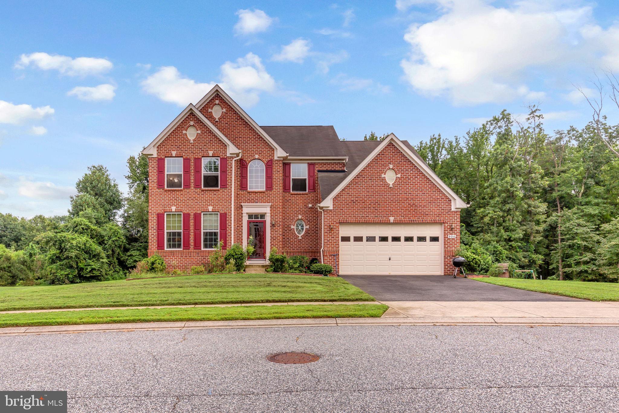 Welcome to 906 Gladway Road, a stunning colonial on over a half-acre with **no HOA**! Built in 2011, this 5-bedroom, 3.5-bath home offers style, space, and comfort. The main level features hardwood floors and an open layout with a gourmet kitchen boasting granite counters, stainless steel appliances, and gas cooking.
Upstairs, the primary suite impresses with tray ceilings, dual walk-in closets, and a luxurious bath with dual vanities, garden tub, and separate shower. The hall bath also includes dual sinks for added convenience.
The fully finished walkout basement offers a spacious rec room, full bath, and flexible room perfect as a 5th bedroom, office, or gym. Outdoors, enjoy the oversized composite deck with peaceful, tree-lined views—ideal for entertaining or relaxing in privacy.
With modern finishes, generous living space, and a prime location, this home truly has it all!