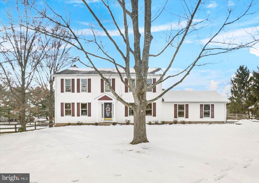 Welcome to 3112 Kemptown Church Rd – conveniently located in Monrovia and in the desirable Urbana High School district!  Situated on a sprawling lot of 1.15 acres with a fenced backyard.  The heart of the home is the main level featuring granite countertops, luxury vinyl flooring, stainless steel appliances, breakfast room, open to the lovely family room with a wood burning fireplace, crown molding and access to the oversized deck, living room open to the family room gives a wonderful open flow and a separate formal dining room/office with crown molding freshly painted with neutral palate. The primary suite is a true retreat with a walk-in closet, soaking tub, separate shower and double vanity.   The entire upper level is complemented with hardwood flooring.  Bathrooms have ceramic flooring and the laundry with washer/dryer is located on the upper bedroom level.  The lower level consists of a walkout basement opening to a patio, a sizable family room, game room, the fifth bedroom/office, a newer full bath, and a versatile bonus/storage room. Parking is a breeze with a two-car garage and a driveway that accommodates at least six more vehicles. The backyard is very private and backs to trees, a great place for outdoor entertaining, gardening or enjoying your flock of chickens.   This move-in ready home is located less than a 1/8th mile from Montgomery County and is convenient to major highways.  This home seamlessly blends modern amenities with a welcoming atmosphere, making it a must-see for discerning buyers. Located within walking distance of Kemptown Park, this home offers both convenience and a serene lifestyle.