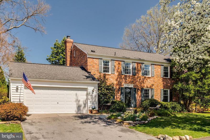 OPEN SUNDAY 1-4pm Absolutely stunning expanded 4 bedroom, 2.5 bath, 2-car garage, cul-da-sac home featuring a vaulted Great Room addition with gas fireplace  and white granite kitchen with stainless steel appliances. This flexible floor plan has wood floors on the main and upper levels, replaced windows, new roof, and a bright finished basement for entertaining.  Step outside to the impressive, landscaped fenced backyard-- which will blossom into a lush oasis in the coming months-- with a large flagstone patio, fire pit area, and beautiful arbor.  Even an underground sprinkler system. Next to a large green common area for the kids and pets to enjoy and just blocks from community pools, playgrounds, tennis courts, baseball field, and short distance to shopping center. Just minutes to I-270 and so much more.