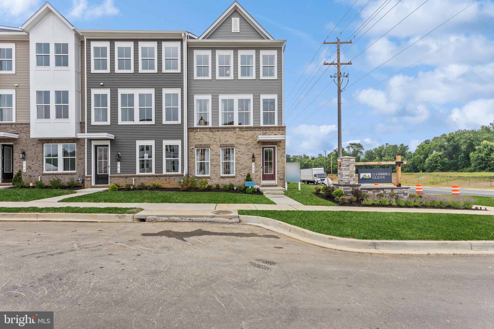 MOVE IN THIS AUGUST!***This trendy townhome design is a must have. With an exceptional, large trendy kitchen complete with center island, Shaker-style cabinets that include upgraded granite countertops, elegant ceramic backsplash, stainless steel appliances plus both a pantry closet and cabinet. Luxury vinyl plank flooring throughout the main living level with oak stairs leading to the upper level bedrooms, baths and laundry area. Primary bath includes quartz countertops and upgraded ceramic tile floors. Our LOOKS designers have coordinated all of the interior finishes to make this home complete.
****The Towns at Gambrill Glenn is a stunning community of 110 new townhomes for sale in the city of Frederick, Maryland. Homeowners can enjoy shopping, dining, and entertainment options all close to their new home. Live nearby commuting routes, I-70, I-270 and Rt 15. Each home is offered in one of our new interior design Looks: Loft, Farmhouse, Classic or Elements for on-trend style in your new home.
Offered By: K. Hovnanian at Gambrill Glenn, LLC