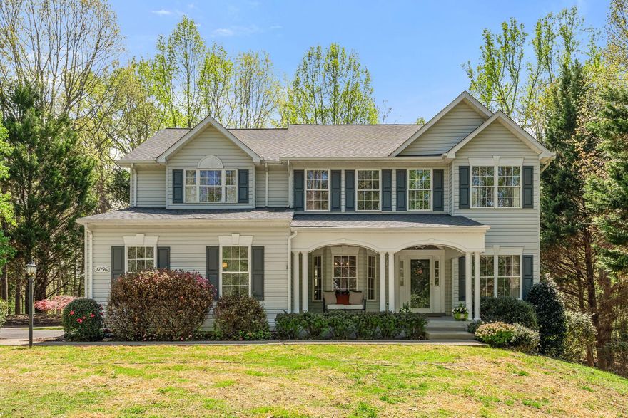 Beautifully-maintained home situated on a picturesque 1-acre private corner lot. Enjoy privacy by relaxing on the front porch overlooking the front yard. Home features a grand family room with cathedral ceilings and floor-to-ceiling stone fireplace. The gourmet kitchen includes an island, upgraded counters & cabinets, hardwood floors, and stainless steel appliances. Main-level office. Master bedroom with a spacious walk-in closet and deluxe master bath. The fully-finished basement level features a rec room with fireplace, BR5 (ntc), and full bath. Enjoy the rear two-tiered deck with a screen-in area that overlooks a well-landscaped backyard.  Improvements include newer HVAC, roof, flooring, and carpet. Located in the desired South Wales neighborhood, which is conveniently located close to the towns of Warrenton & Culpeper, a golf course, schools, and a future shopping center.  This is a must-see!